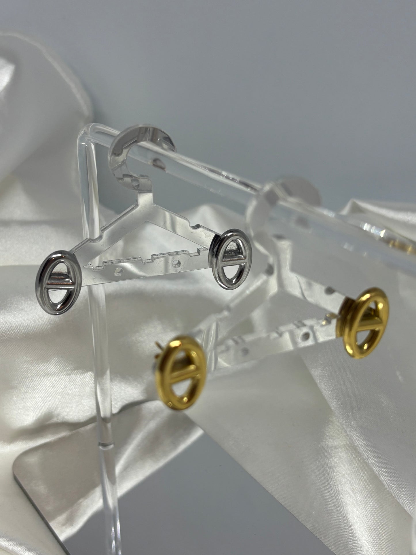 Boucles d'oreilles maille