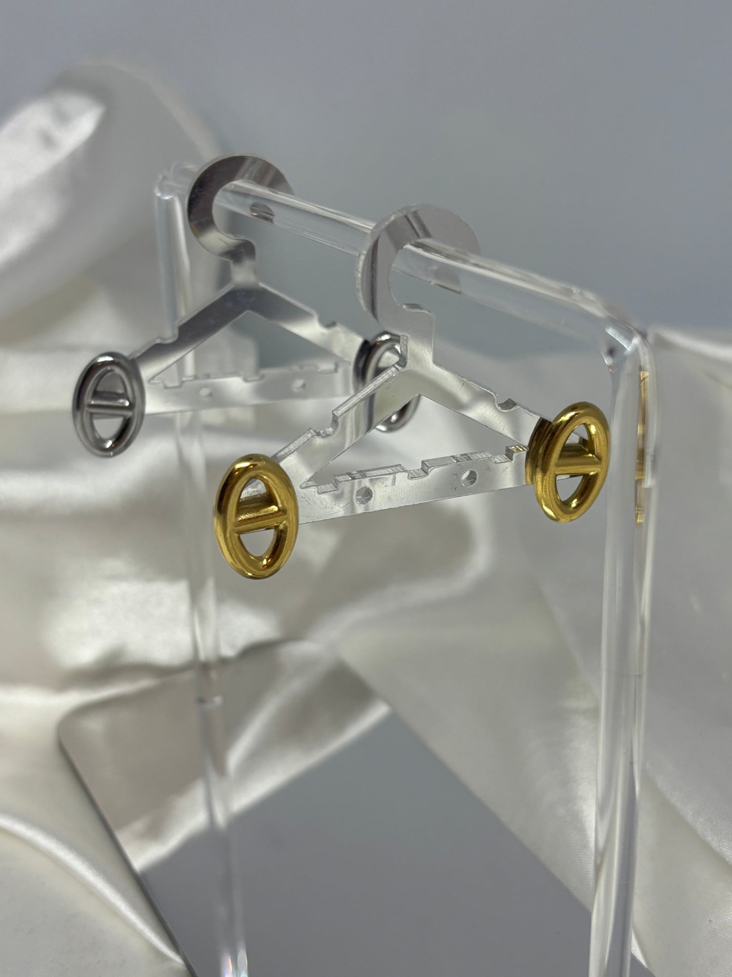 Boucles d'oreilles maille