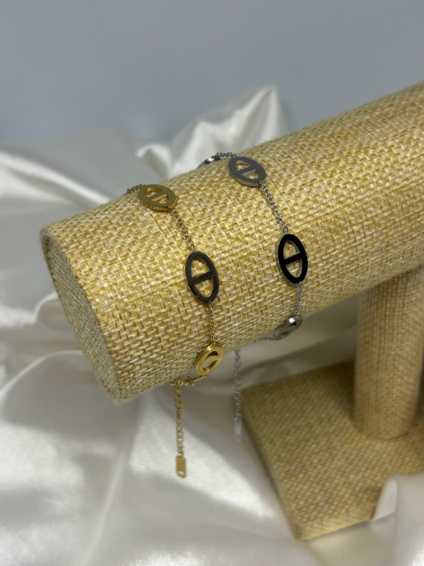 Bracelet chaîne maille