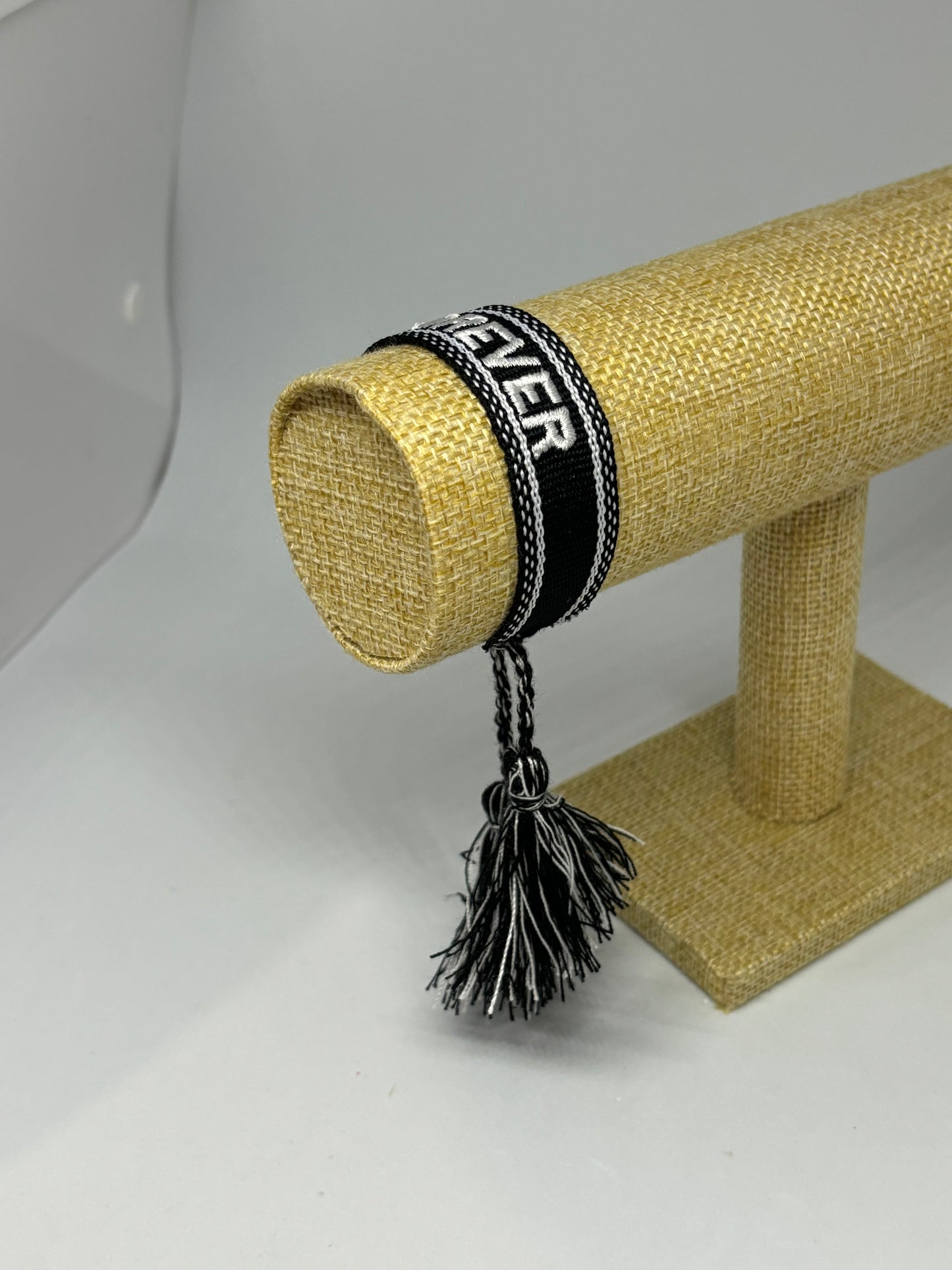 Bracelet tissu « FOREVER »