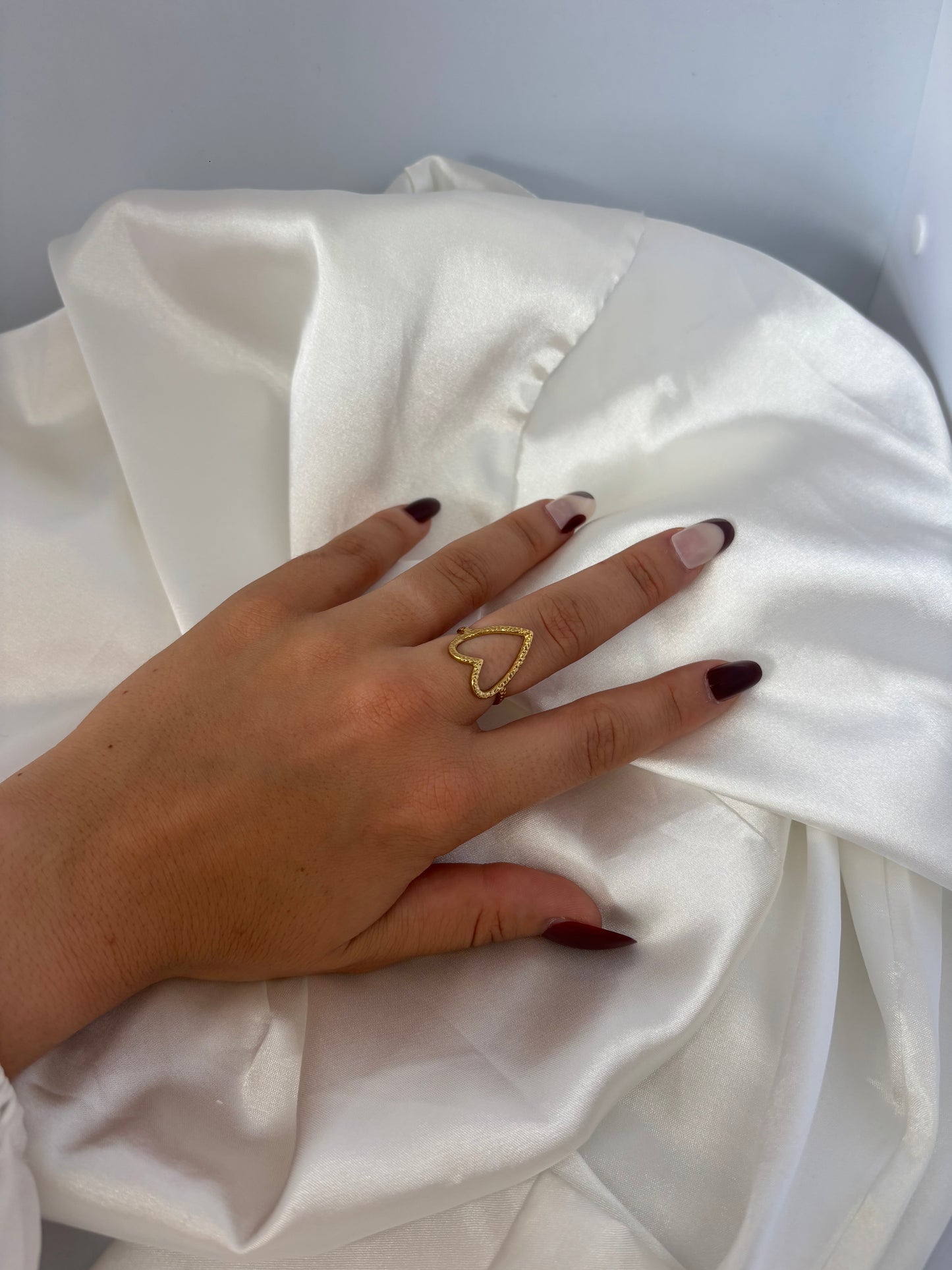 Bague coeur