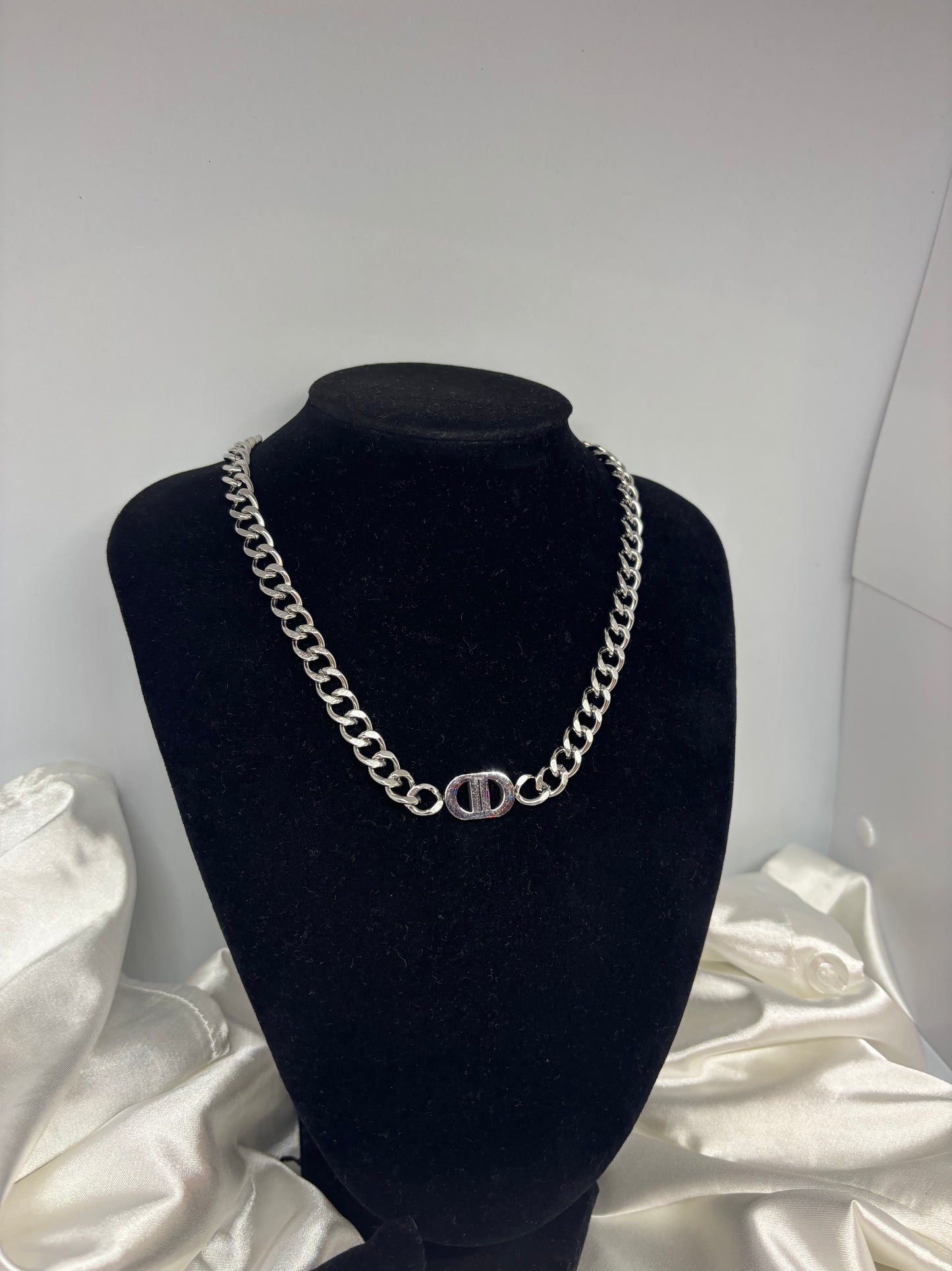 Collier chaîne or CD