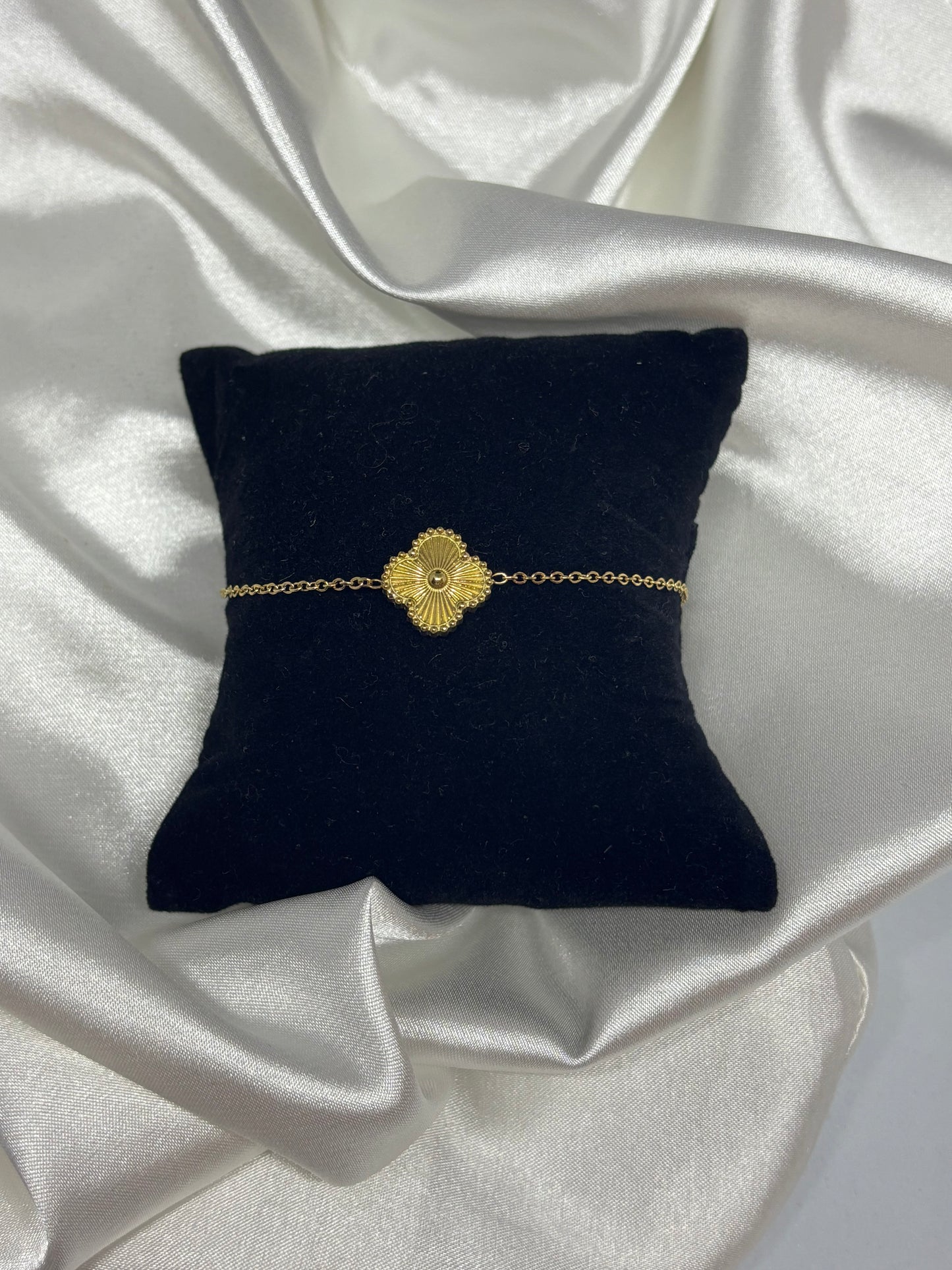 Ensemble fleur doré
