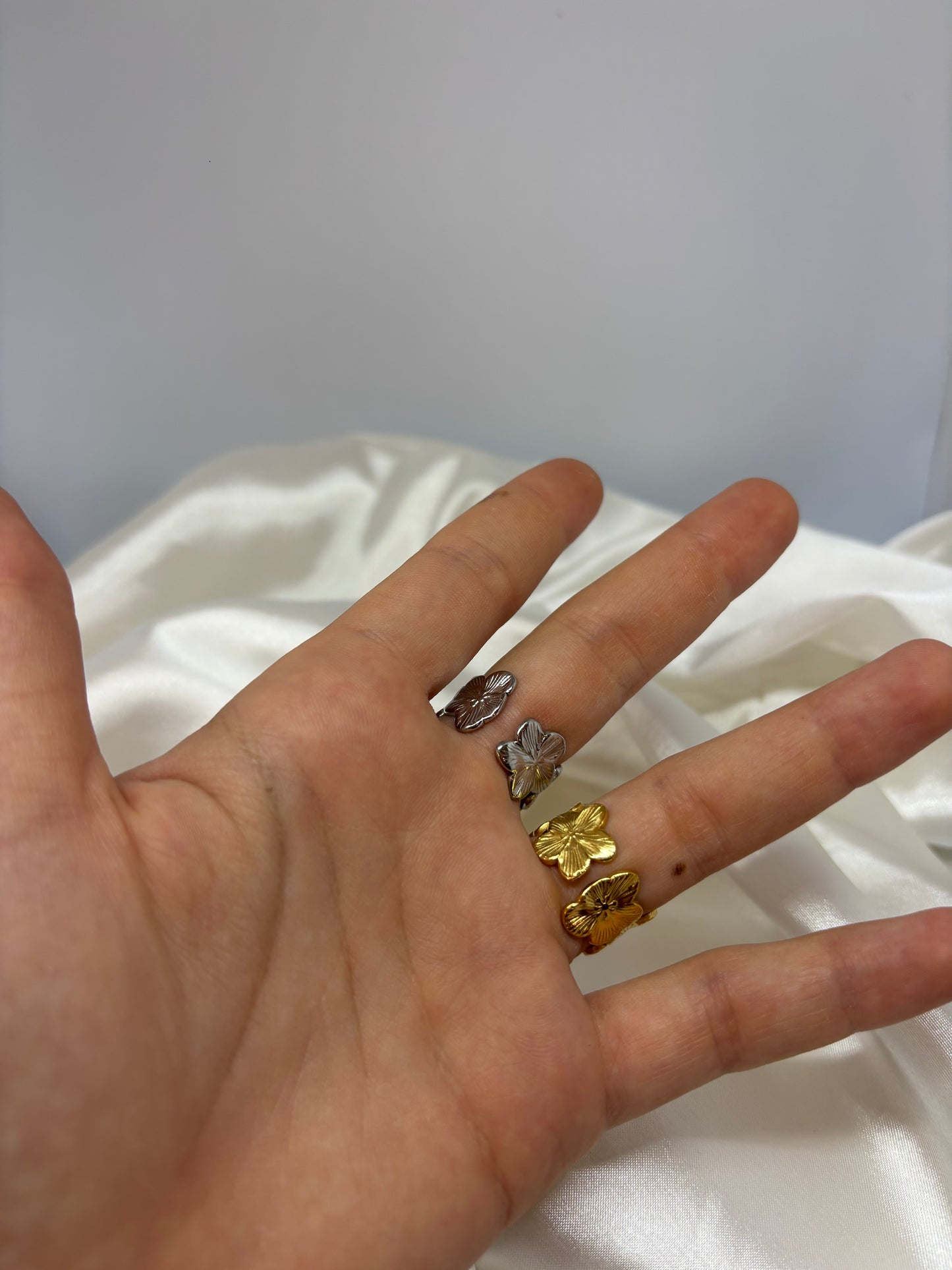 Bague floral