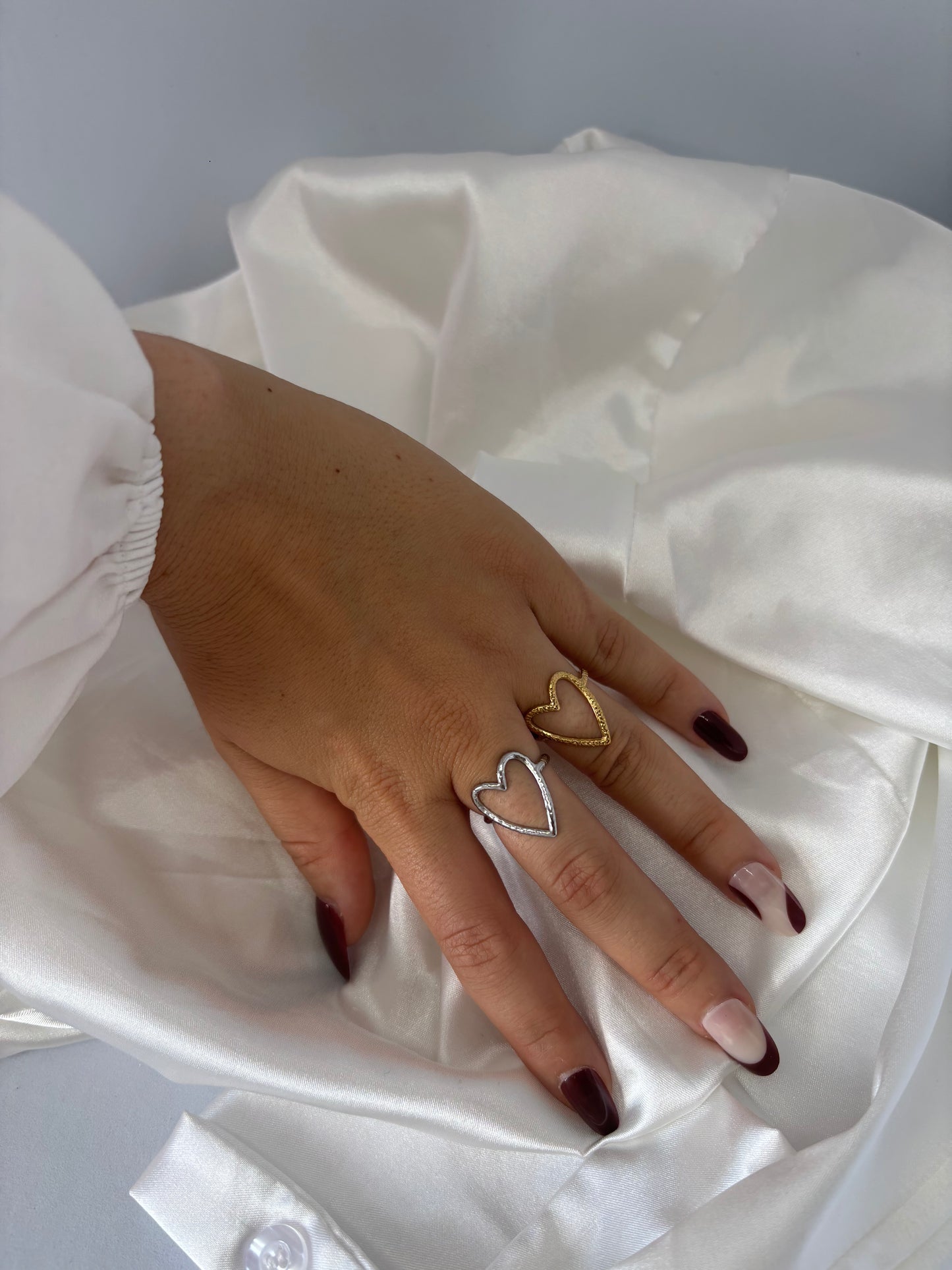 Bague coeur