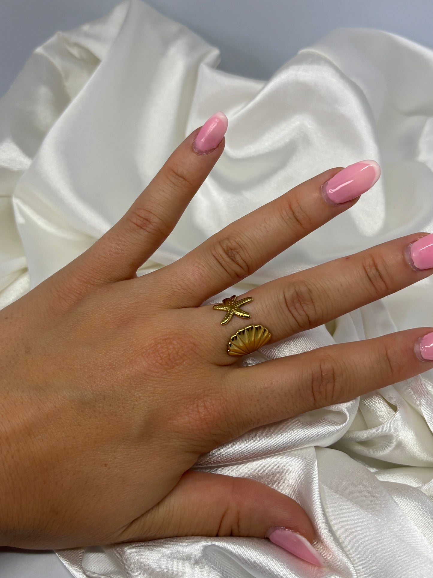 Bague coquillage