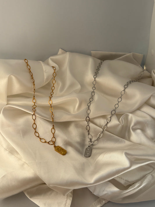 Long collier « céleste »