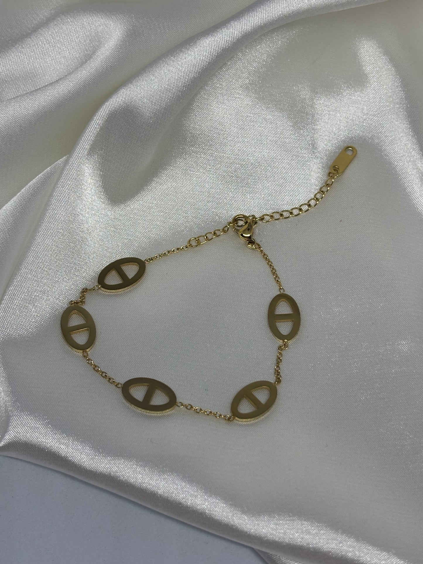 Bracelet chaîne maille