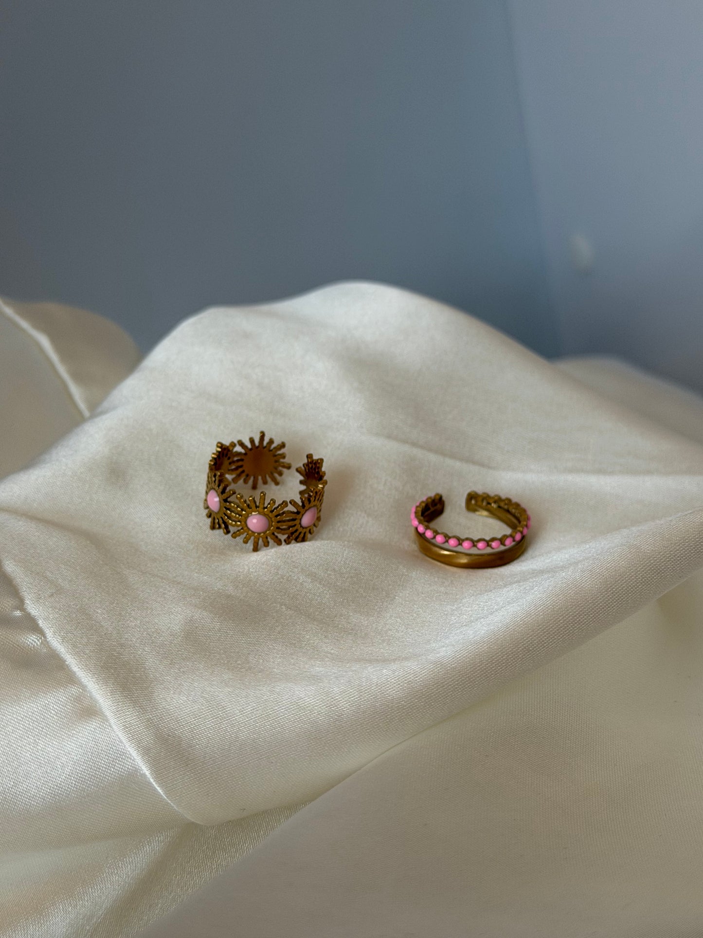Bague rose