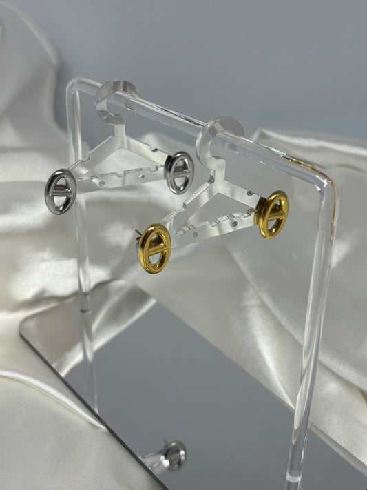 Boucles d'oreilles maille