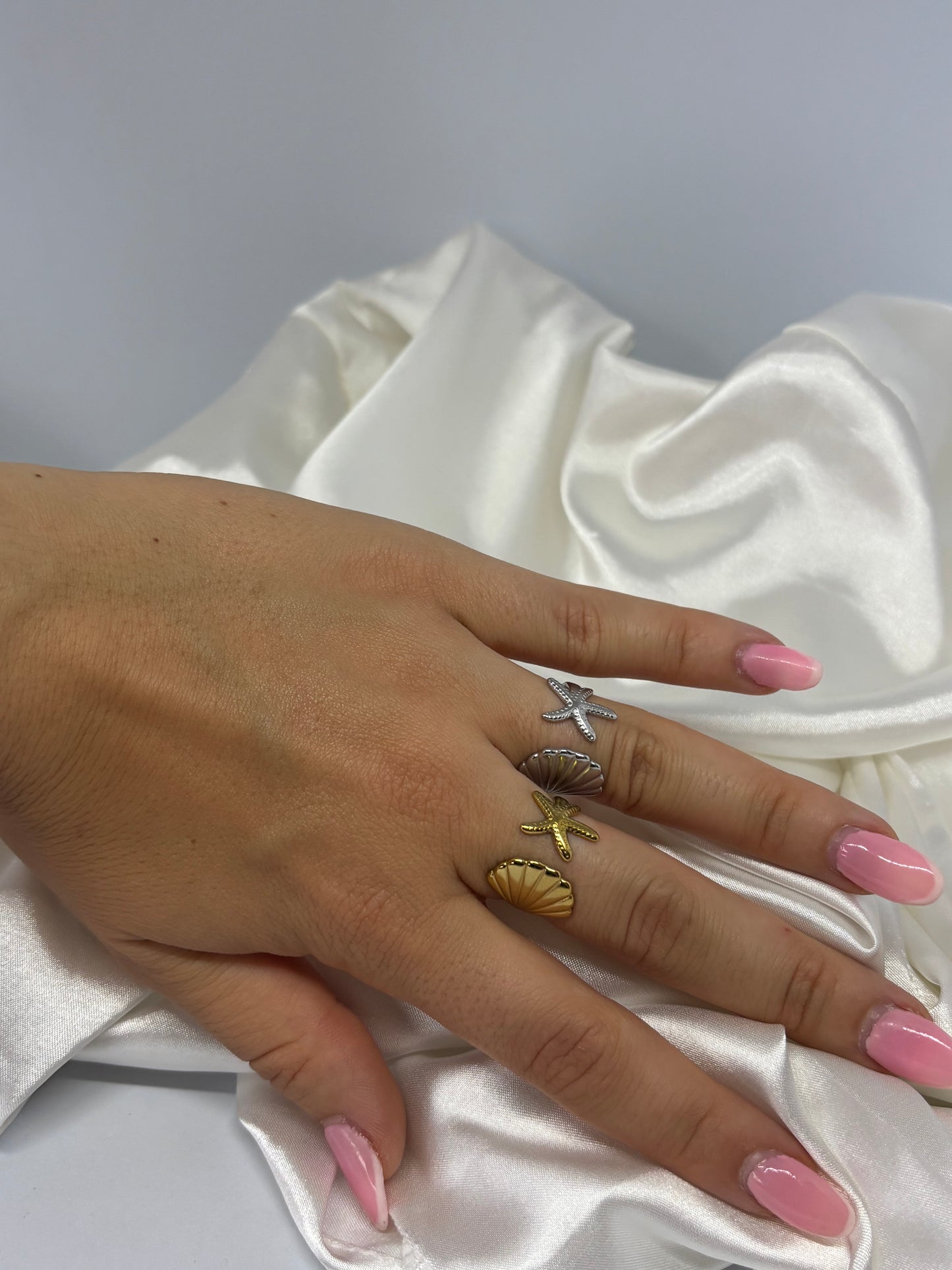 Bague coquillage