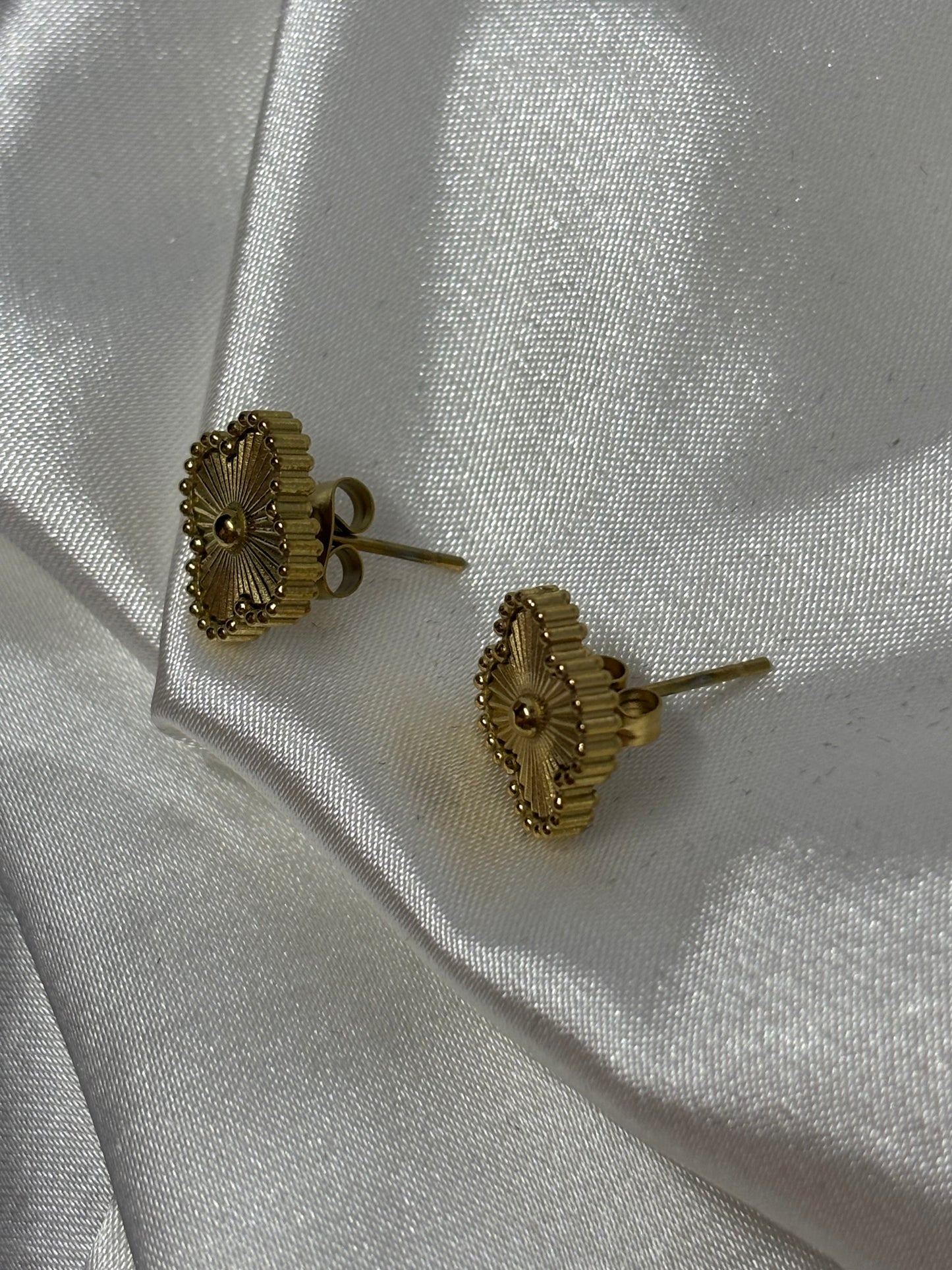 Ensemble fleur doré