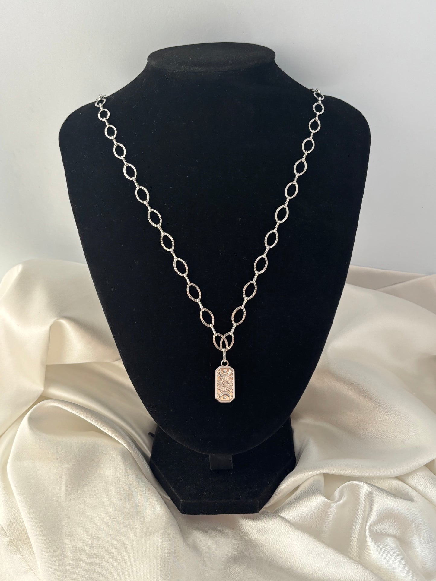 Long collier « céleste »