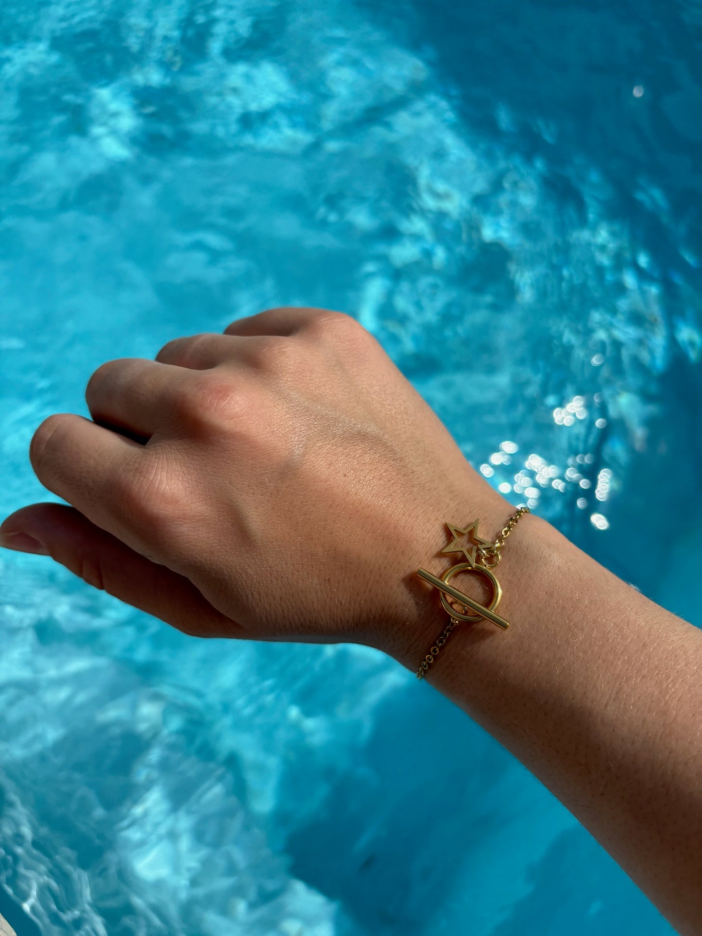 Bracelet chaîne pendentif breloque