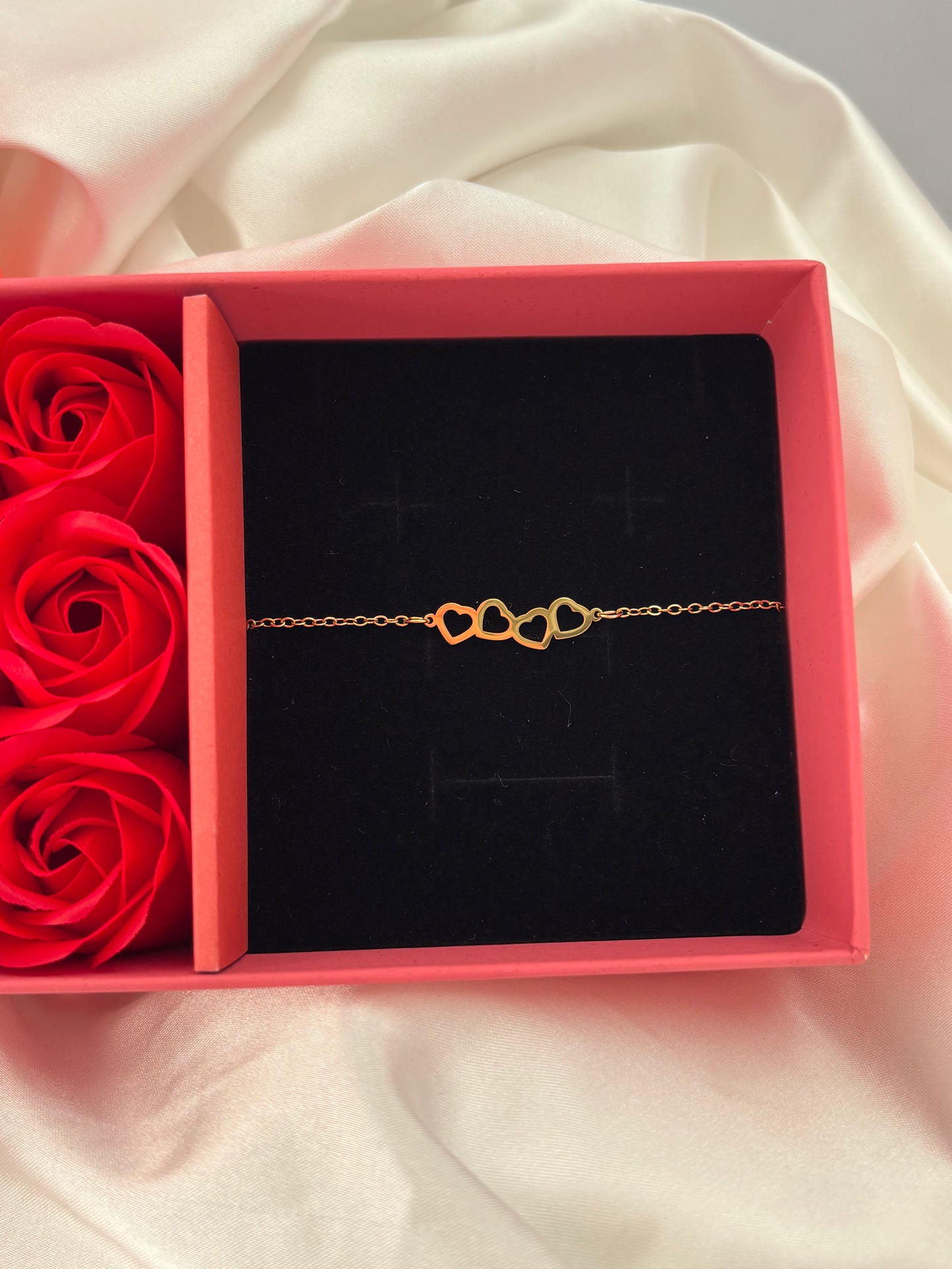 coffret " bracelet coeur"