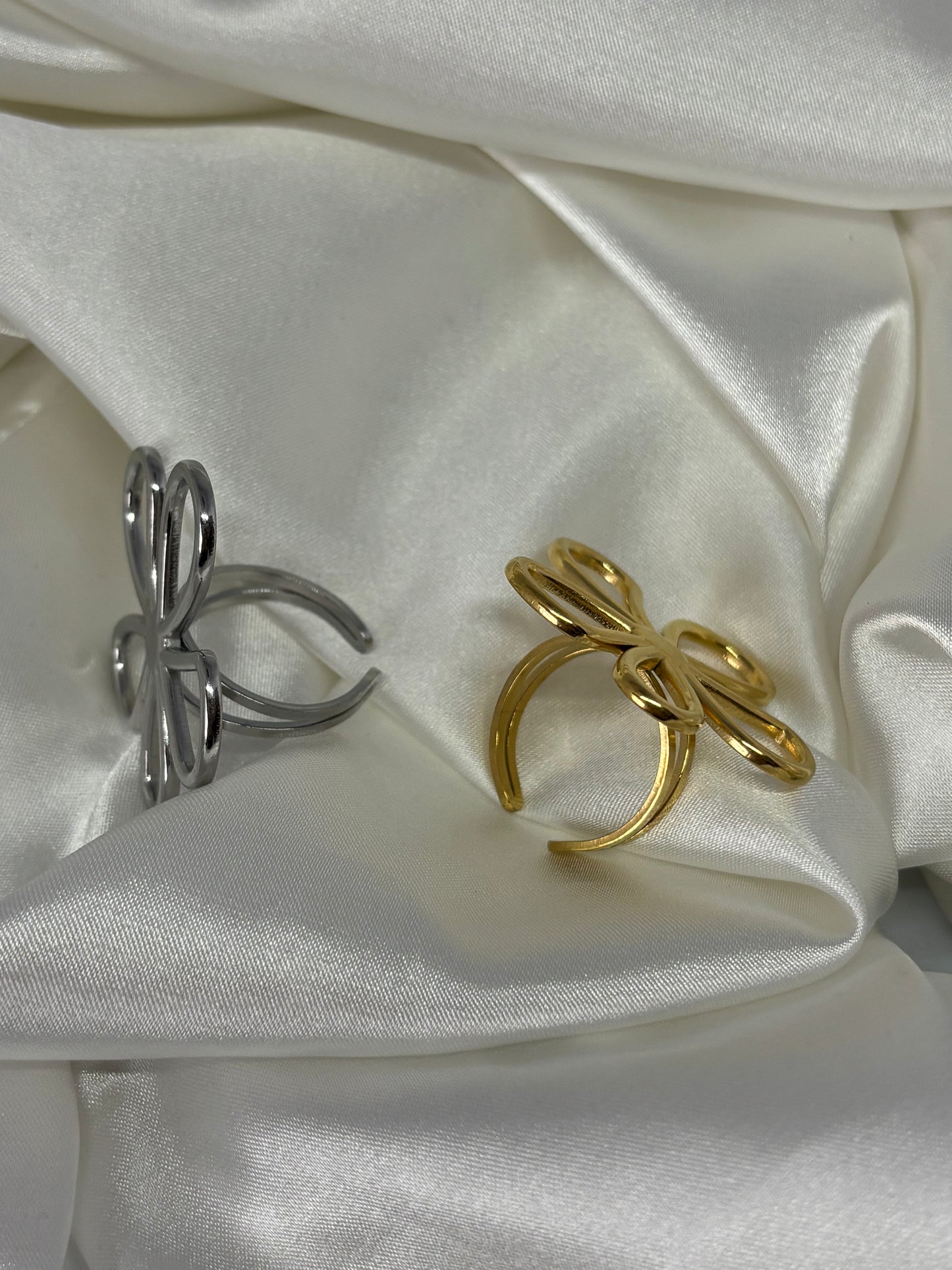 Grosse bague marguerite