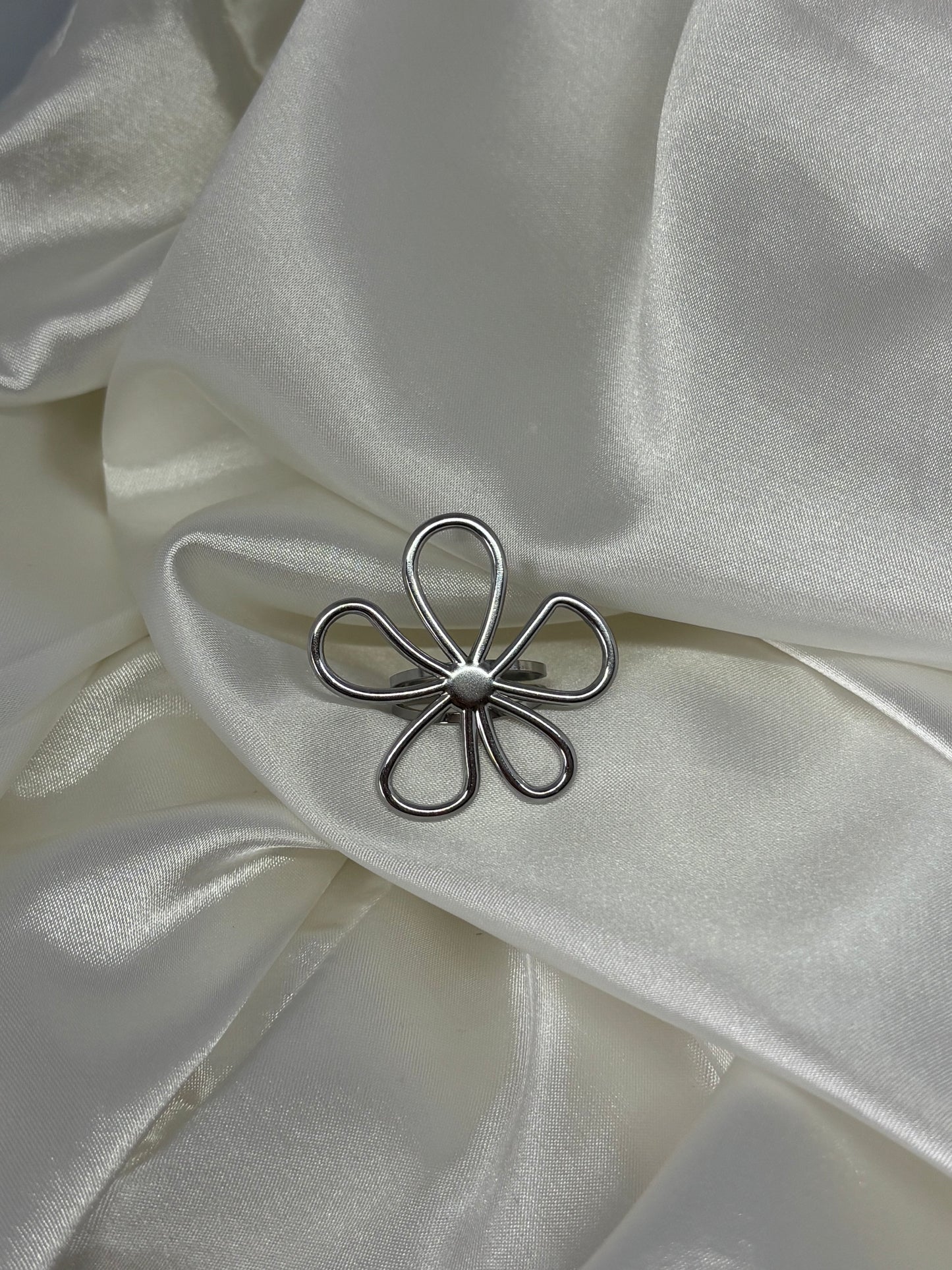 Grosse bague marguerite