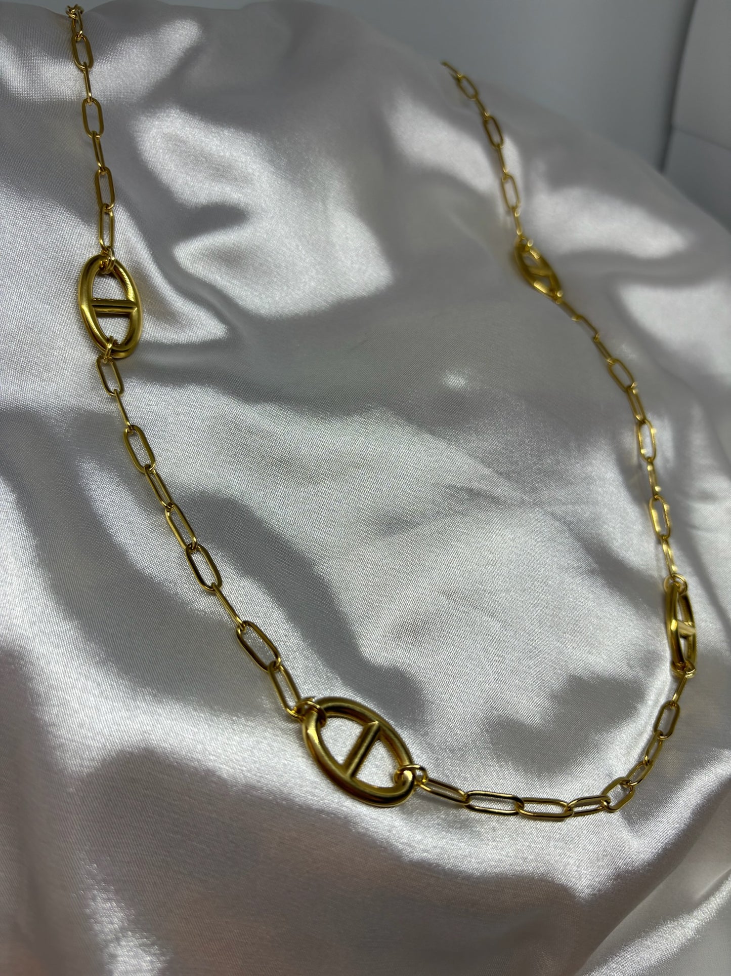 Collier chaîne maille