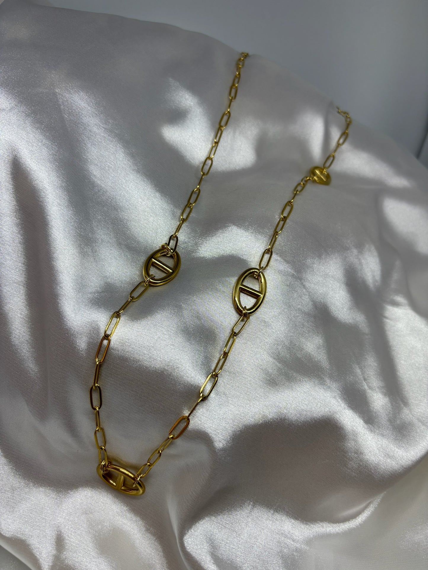 Collier chaîne maille