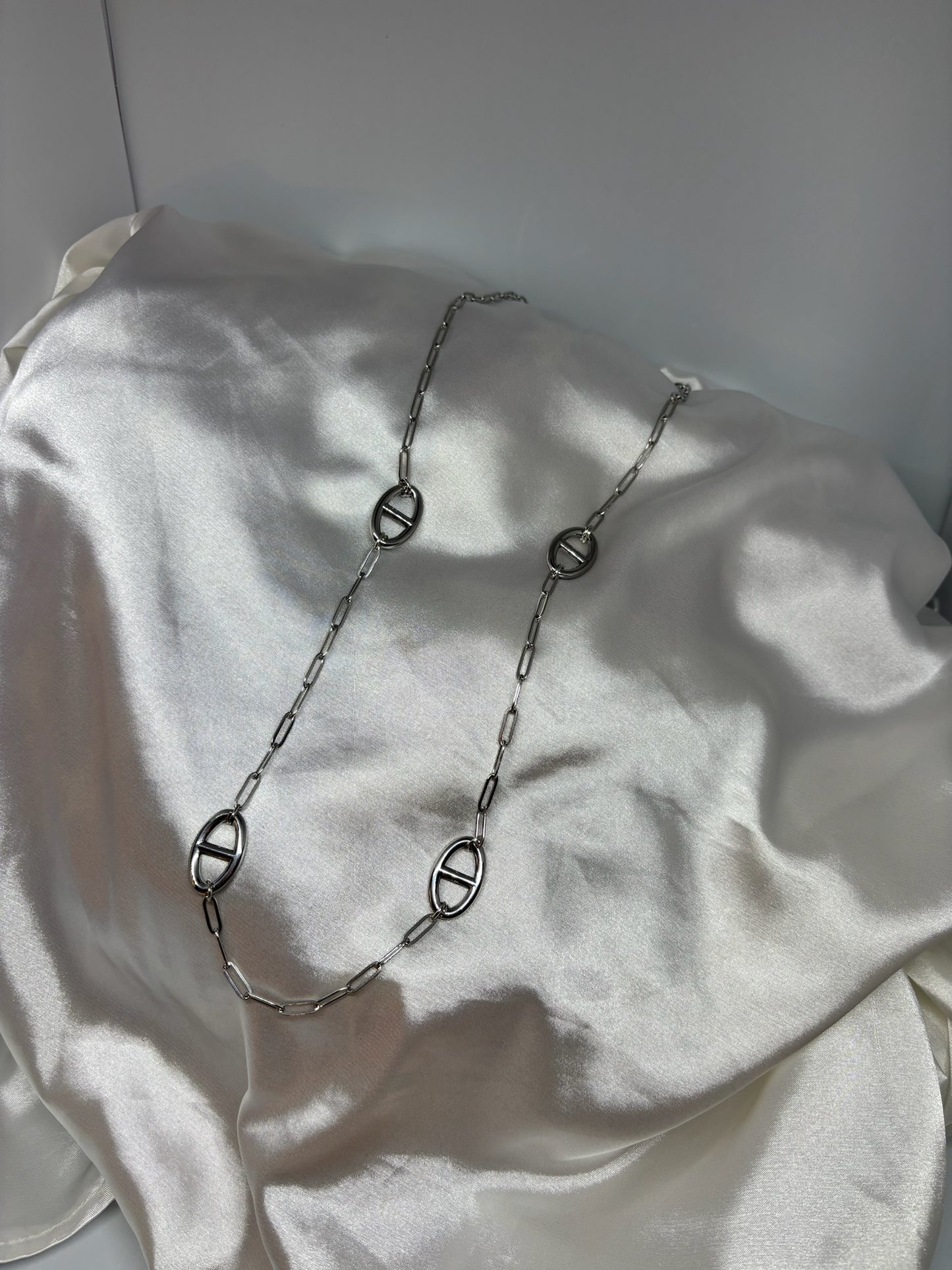 Collier chaîne maille