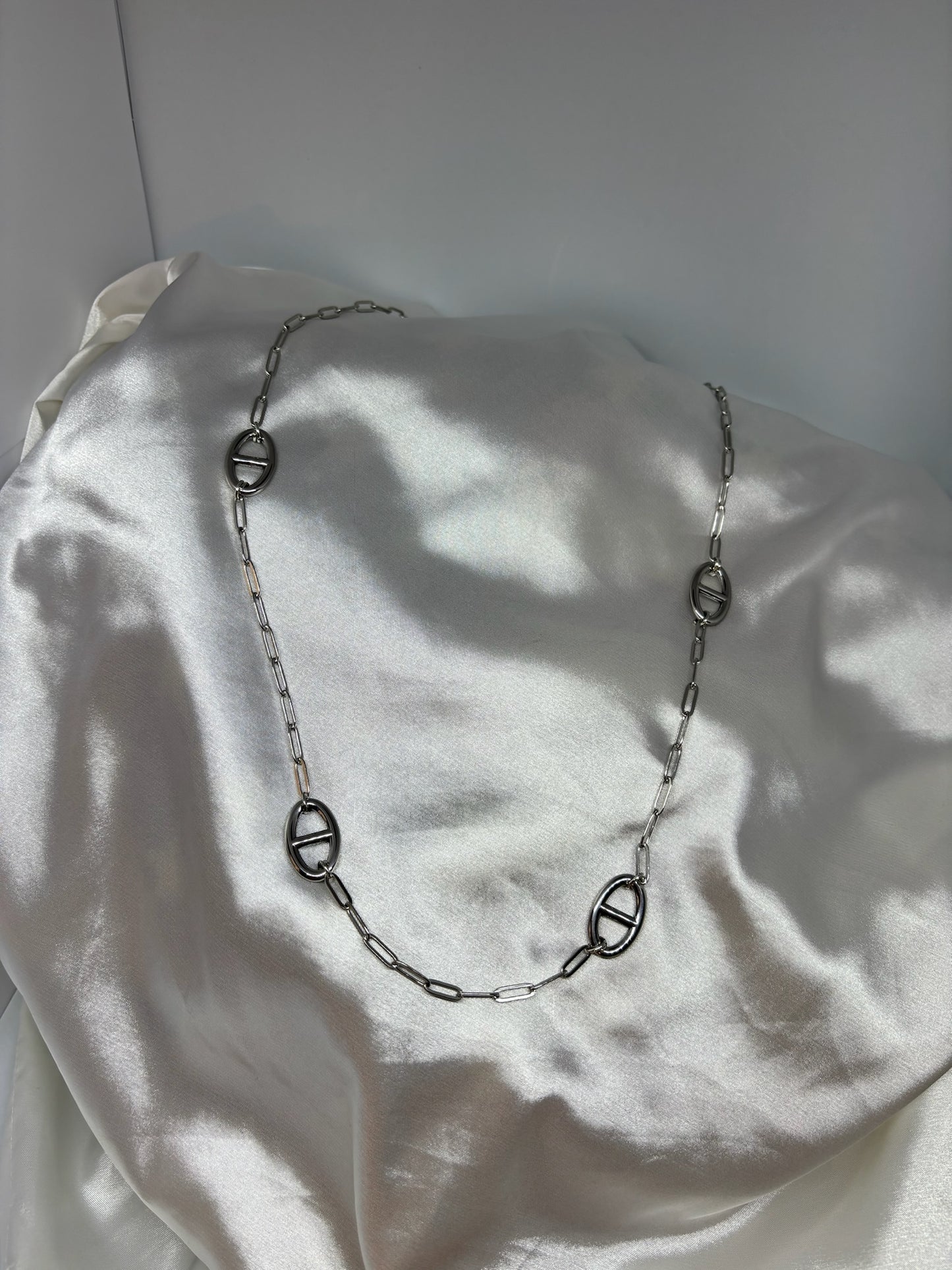 Collier chaîne maille