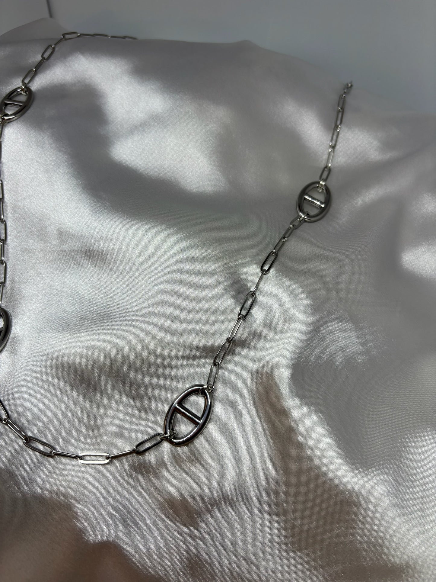 Collier chaîne maille