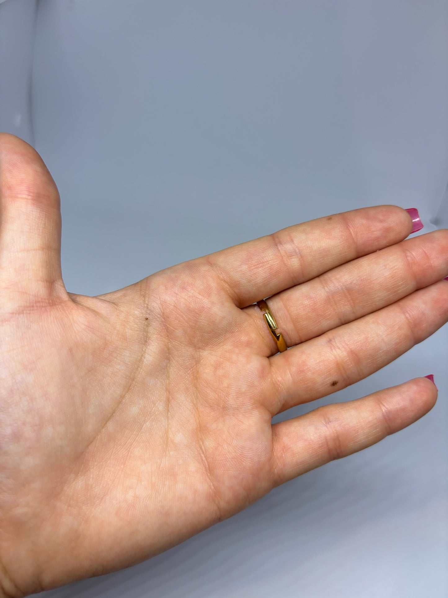 Bague breloque ajustable - Maille