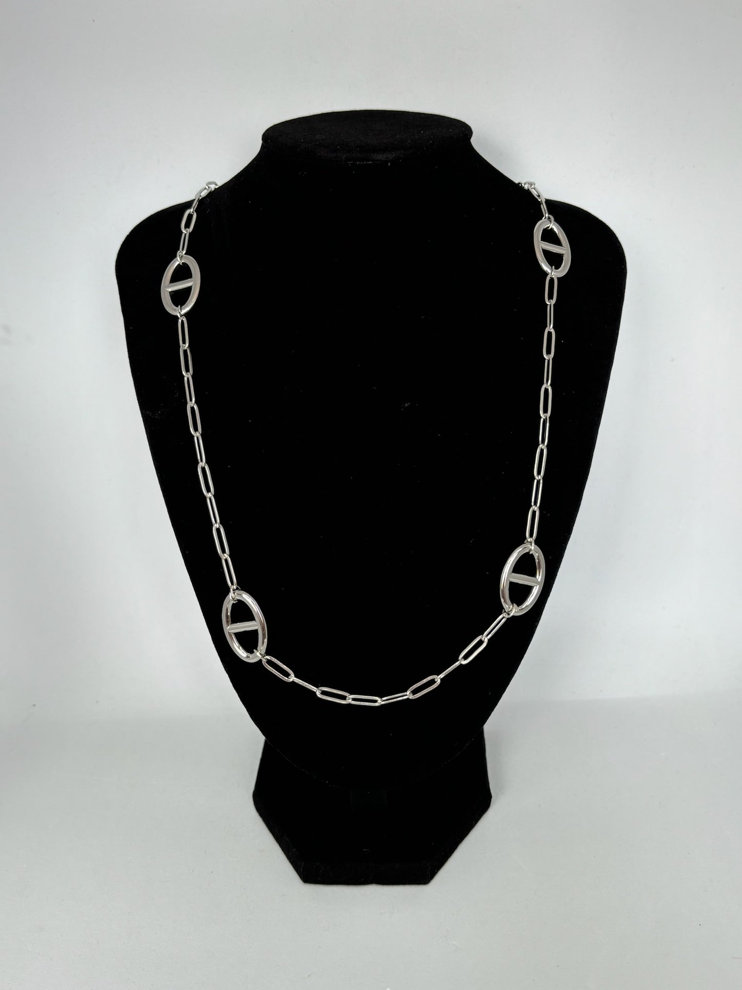 Collier chaîne maille