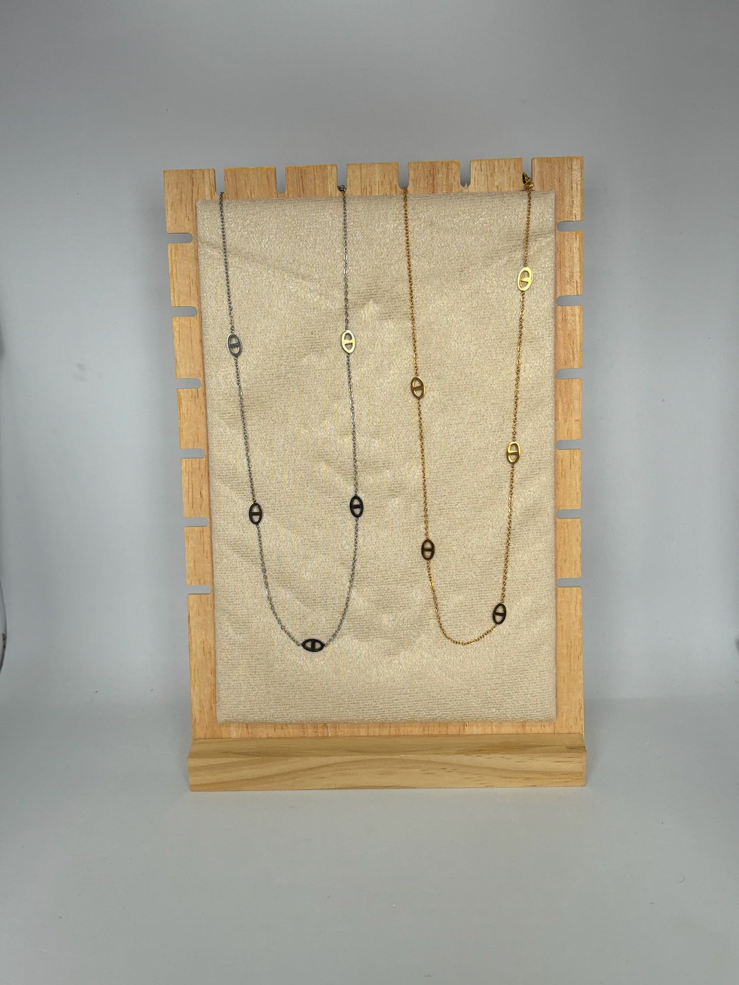 Collier chaîne maille