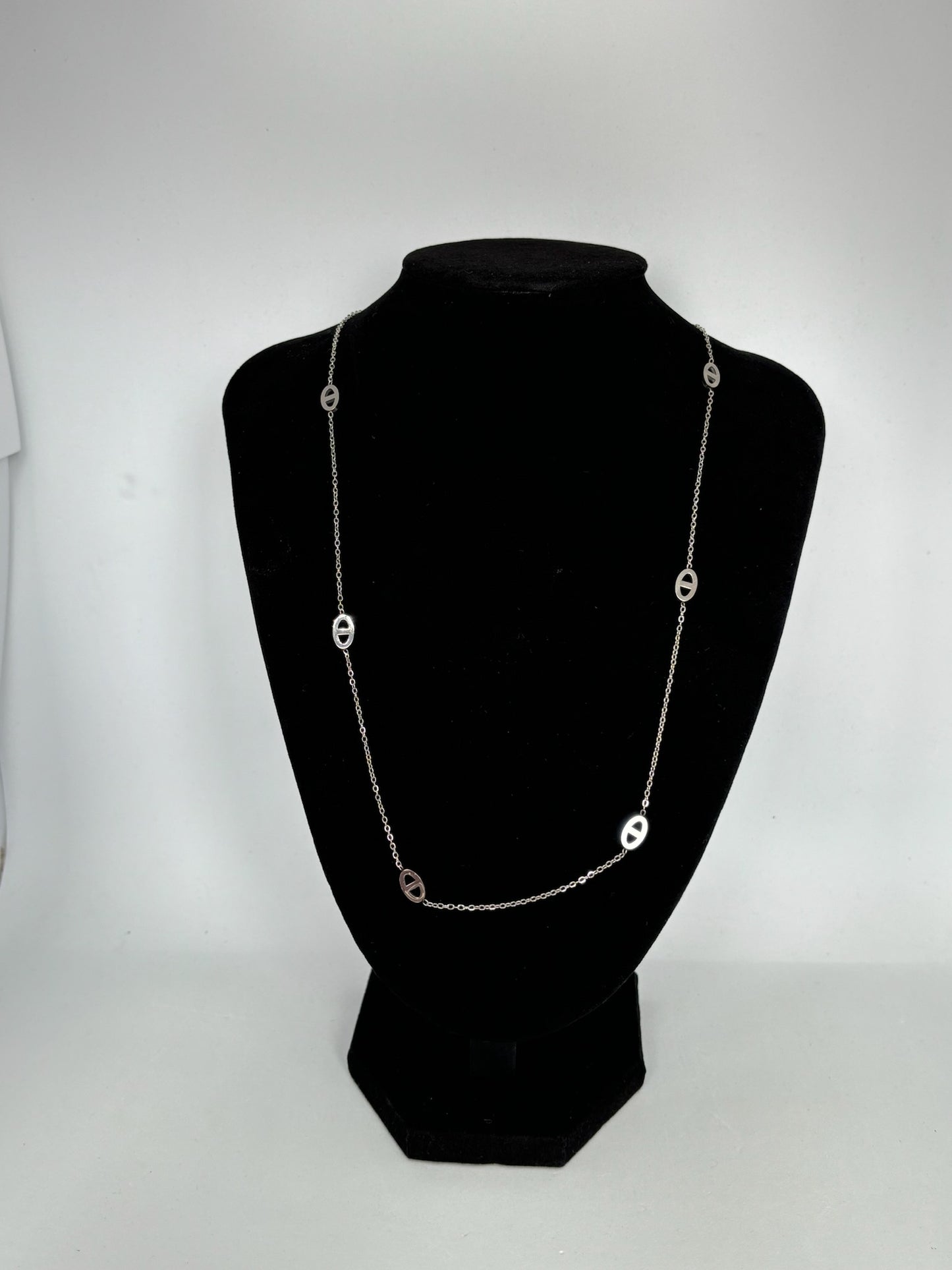 Collier chaîne maille