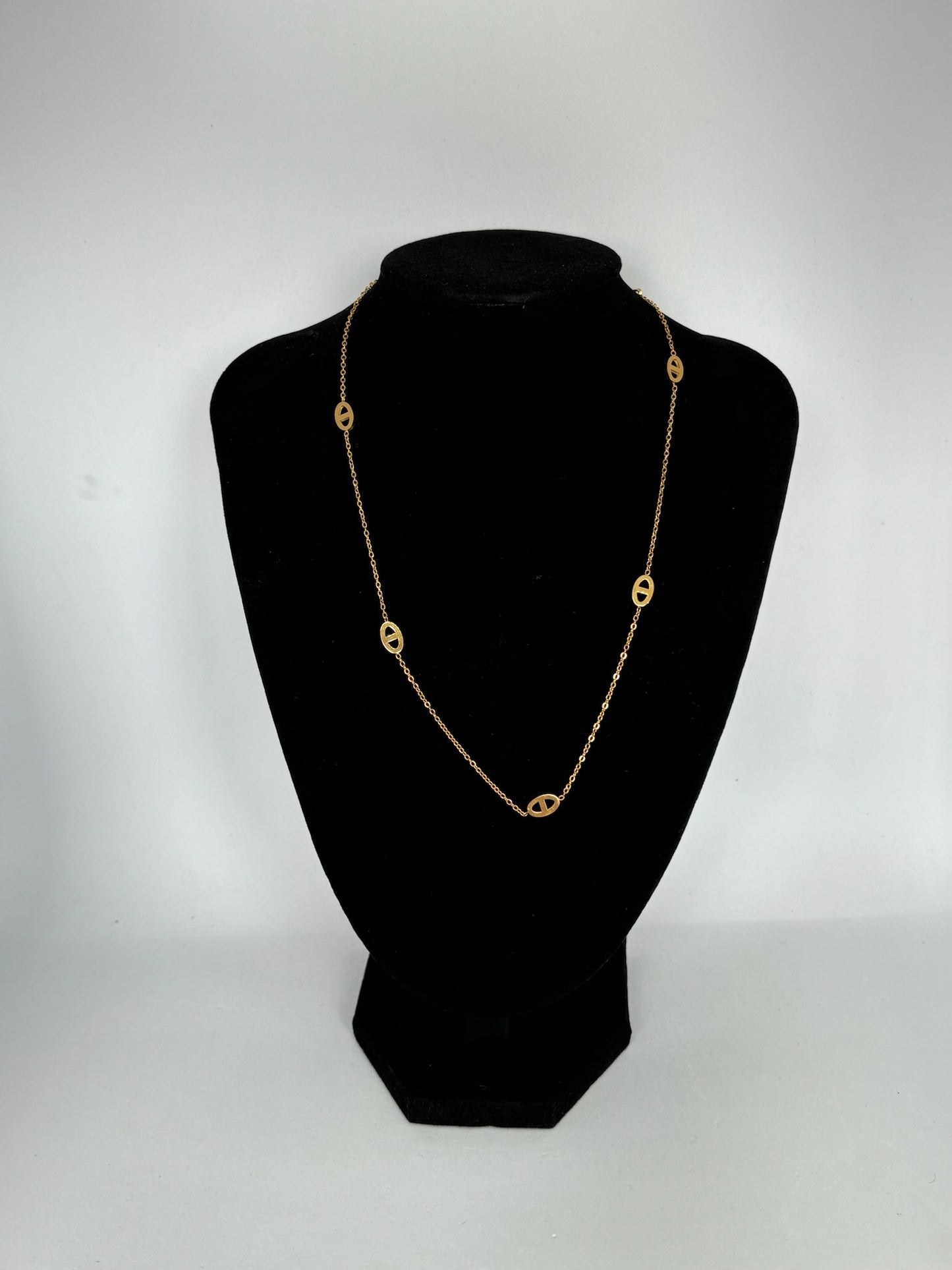 Collier chaîne maille