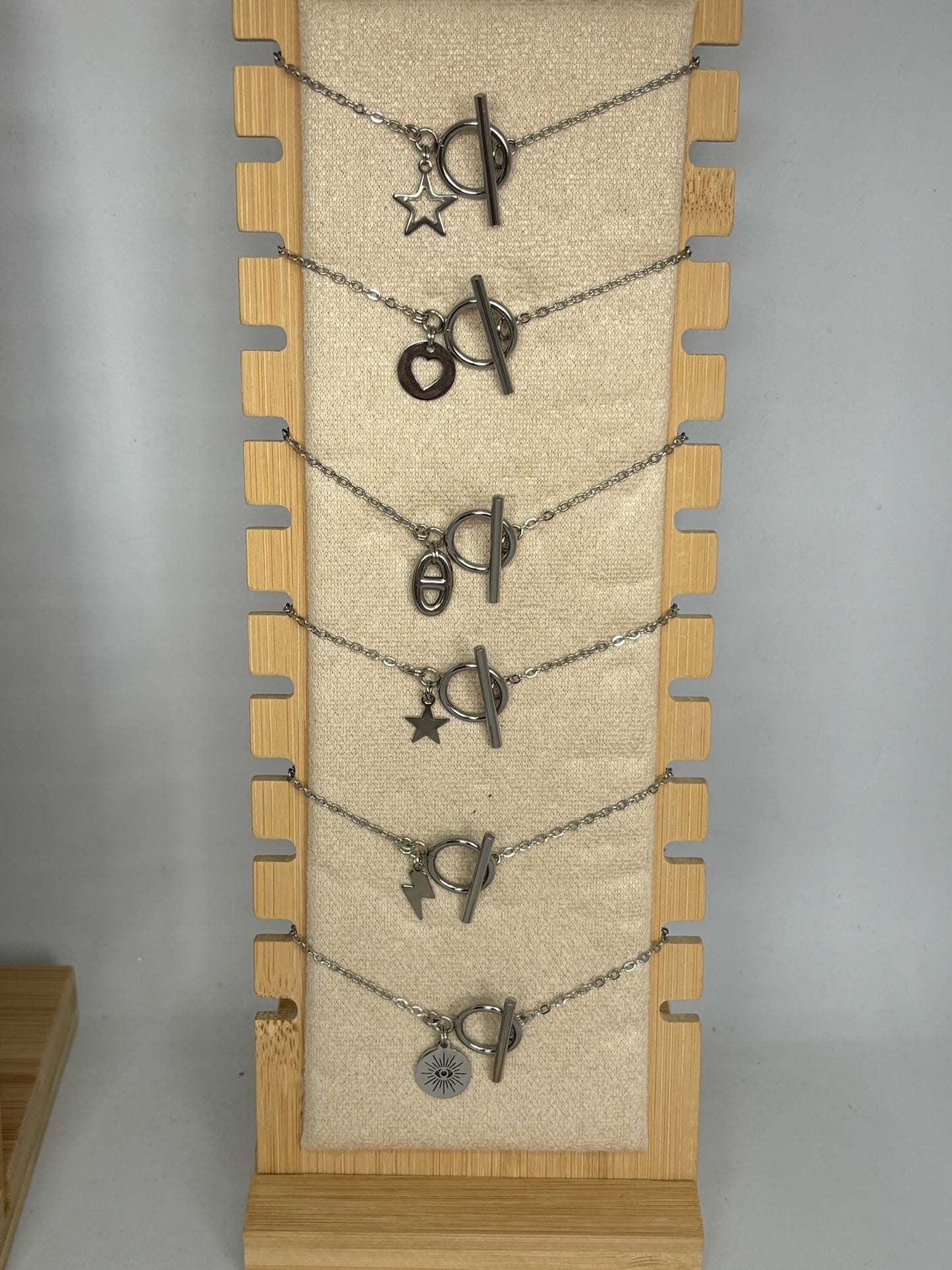 Bracelet chaîne pendentif breloque