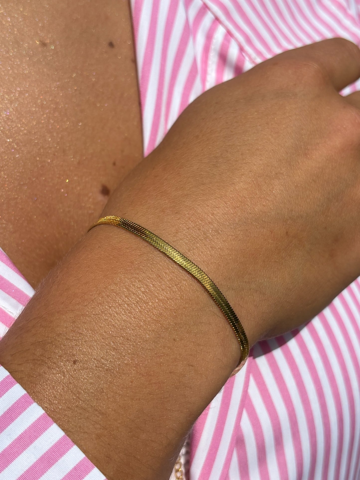 Bracelet serpentin