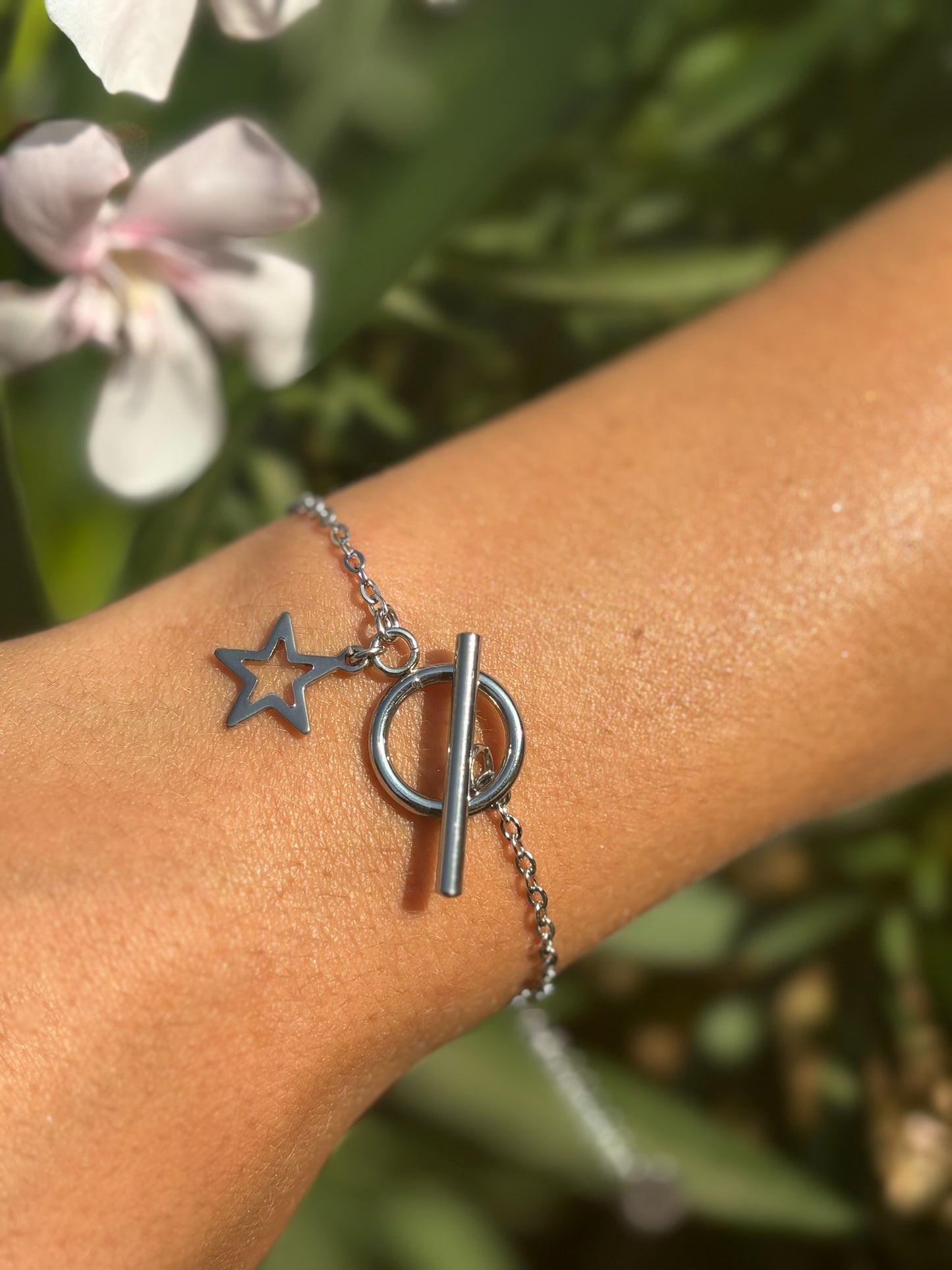 Bracelet chaîne pendentif breloque
