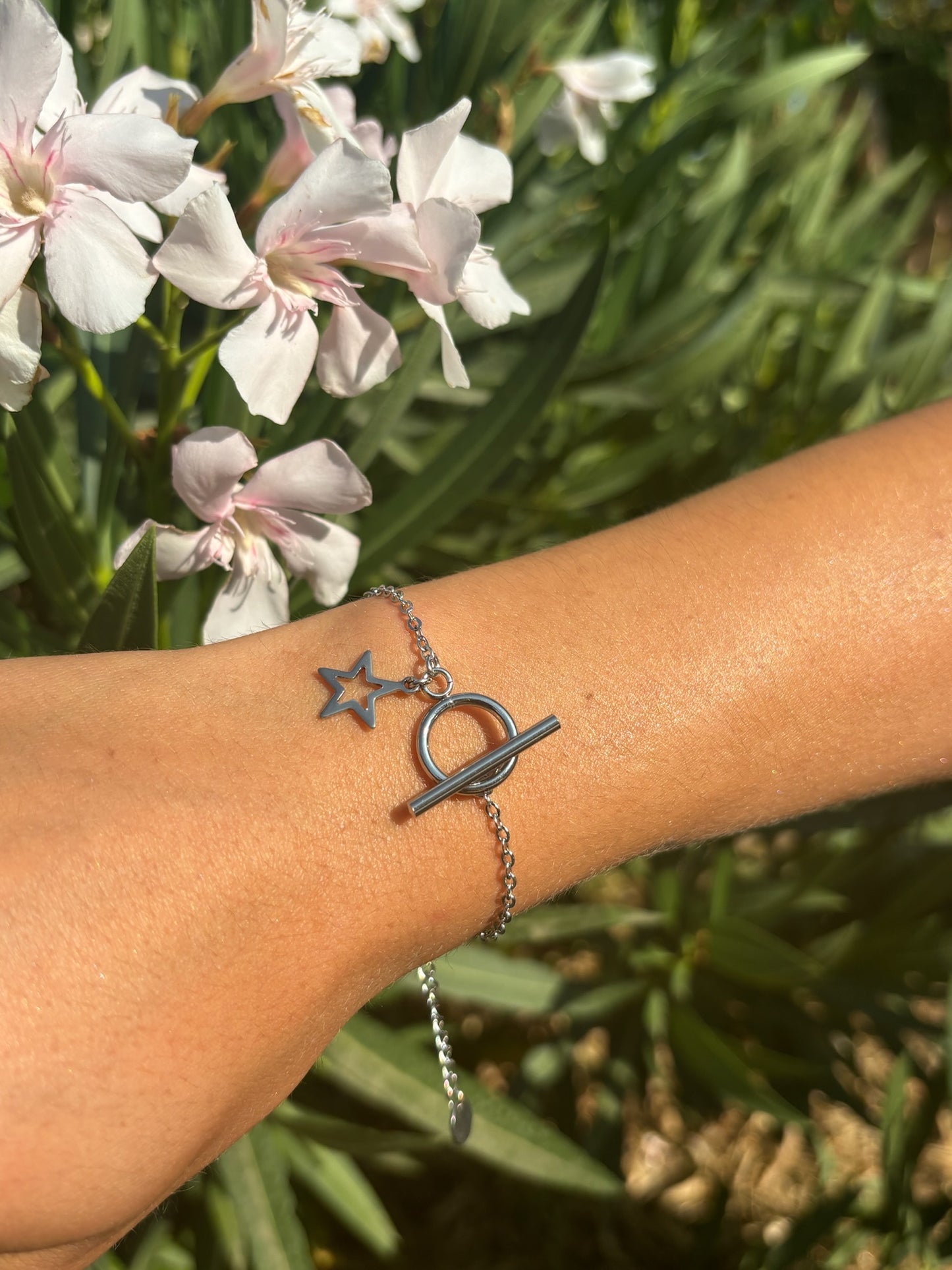 Bracelet chaîne pendentif breloque