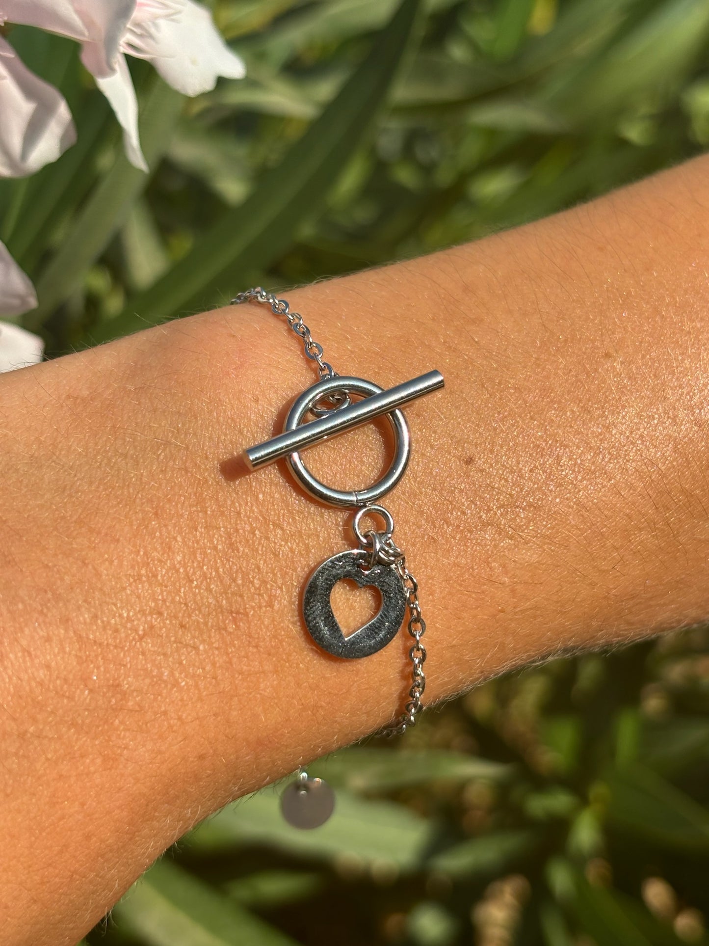 Bracelet chaîne pendentif breloque