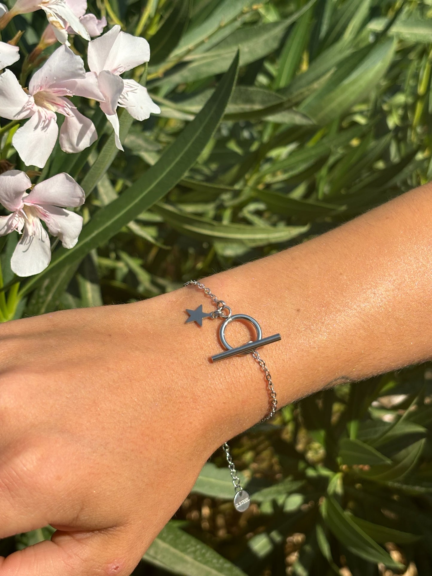 Bracelet chaîne pendentif breloque