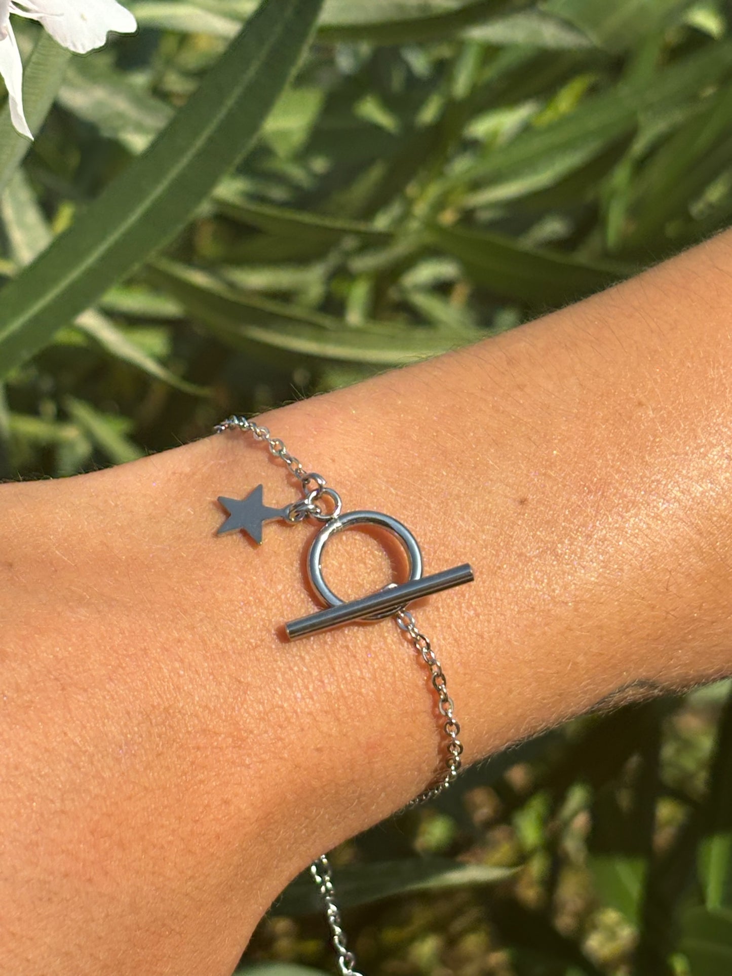 Bracelet chaîne pendentif breloque