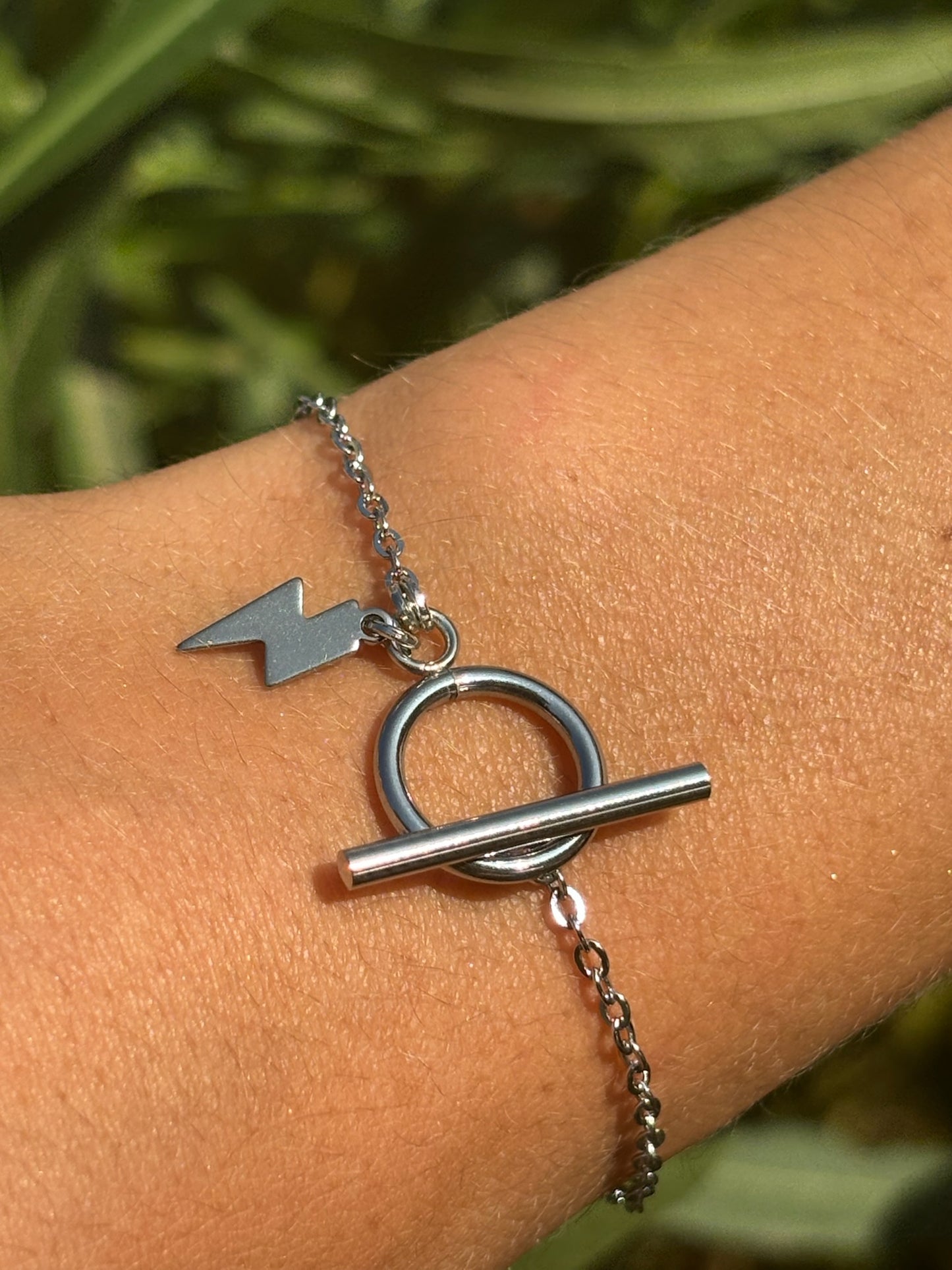 Bracelet chaîne pendentif breloque