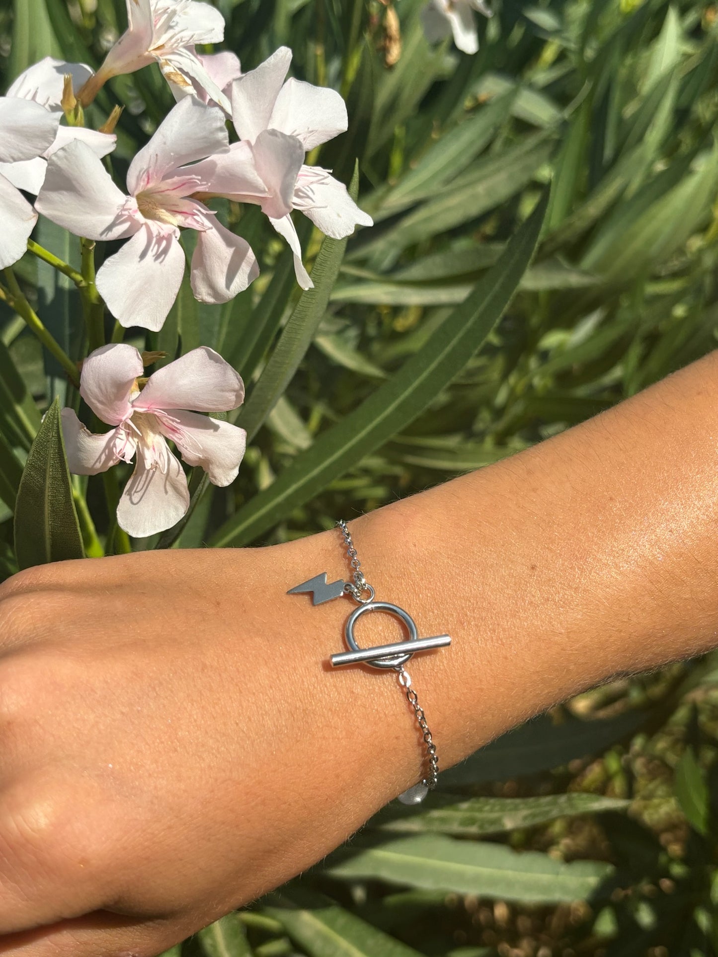 Bracelet chaîne pendentif breloque