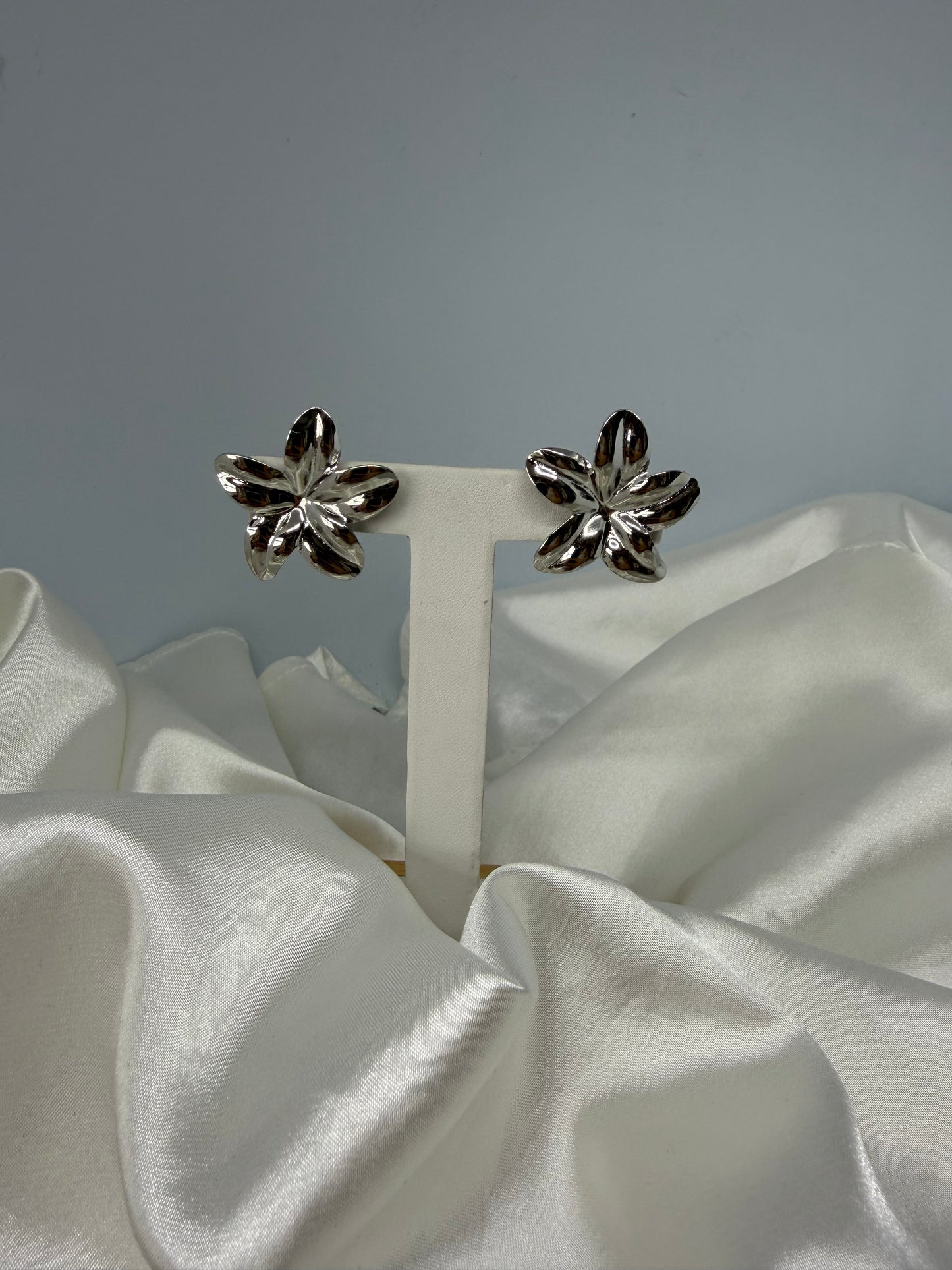 Boucles d'oreilles fleur crocus