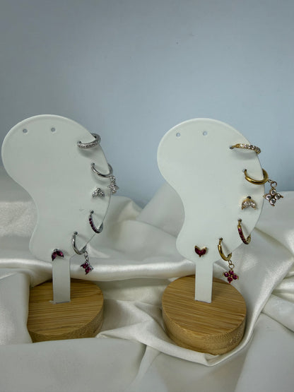 Ensemble de 3 paires de boucles d'oreilles