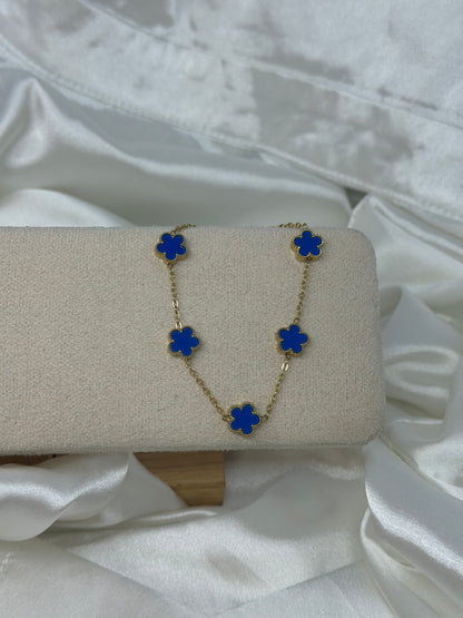 Bracelet petite fleur coloré