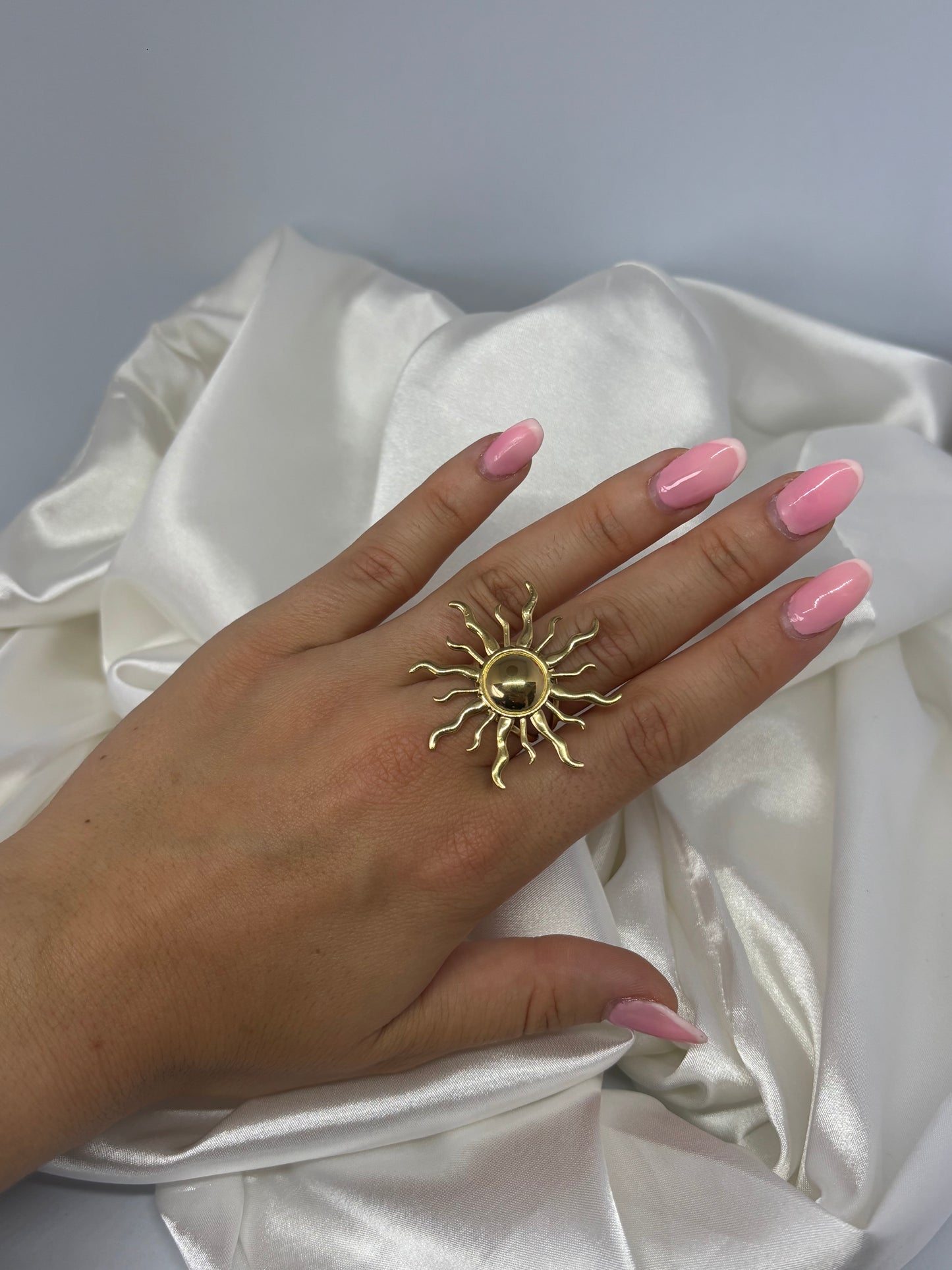 Grosse bague soleil