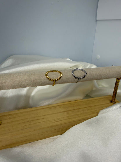 Bague ovale ondulé￼ ￼