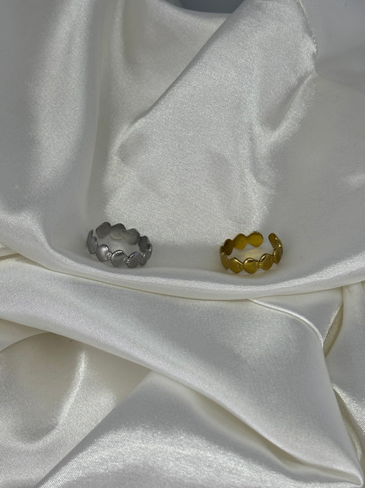 Bague petit coquillage