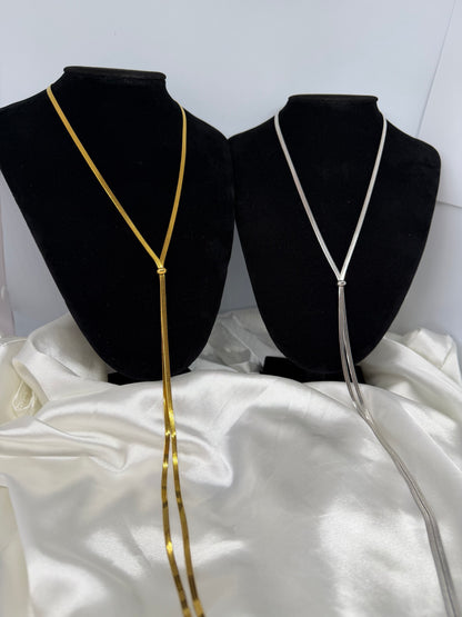 Sautoir ceinture serpentin