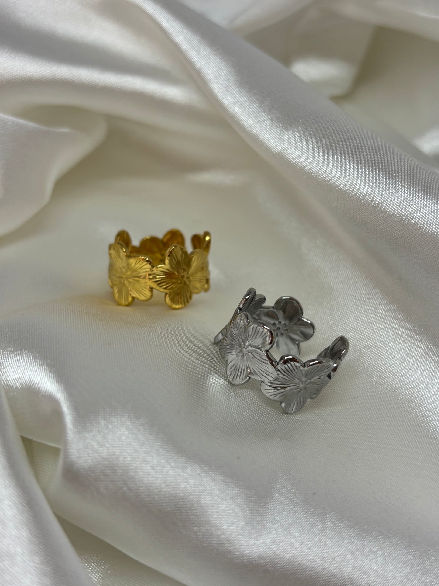 Bague floral