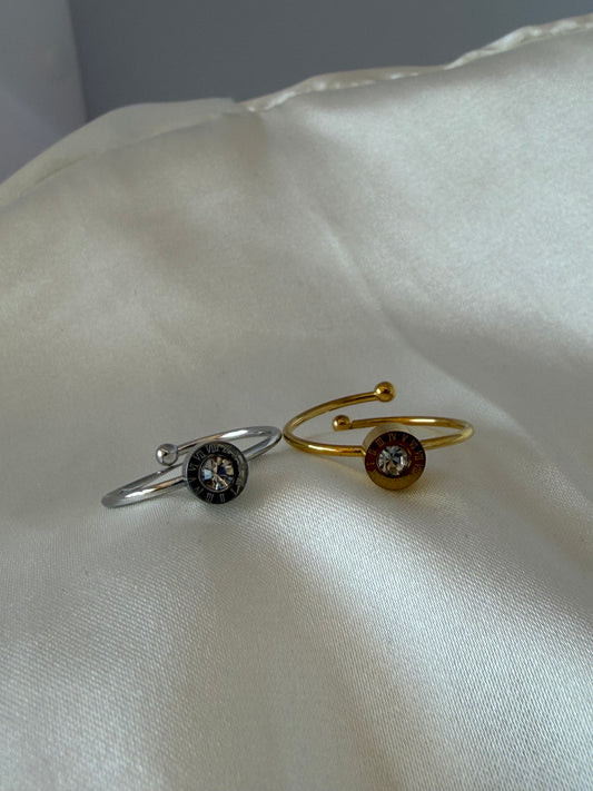 Bague horloge