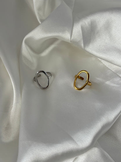 Bague ovale